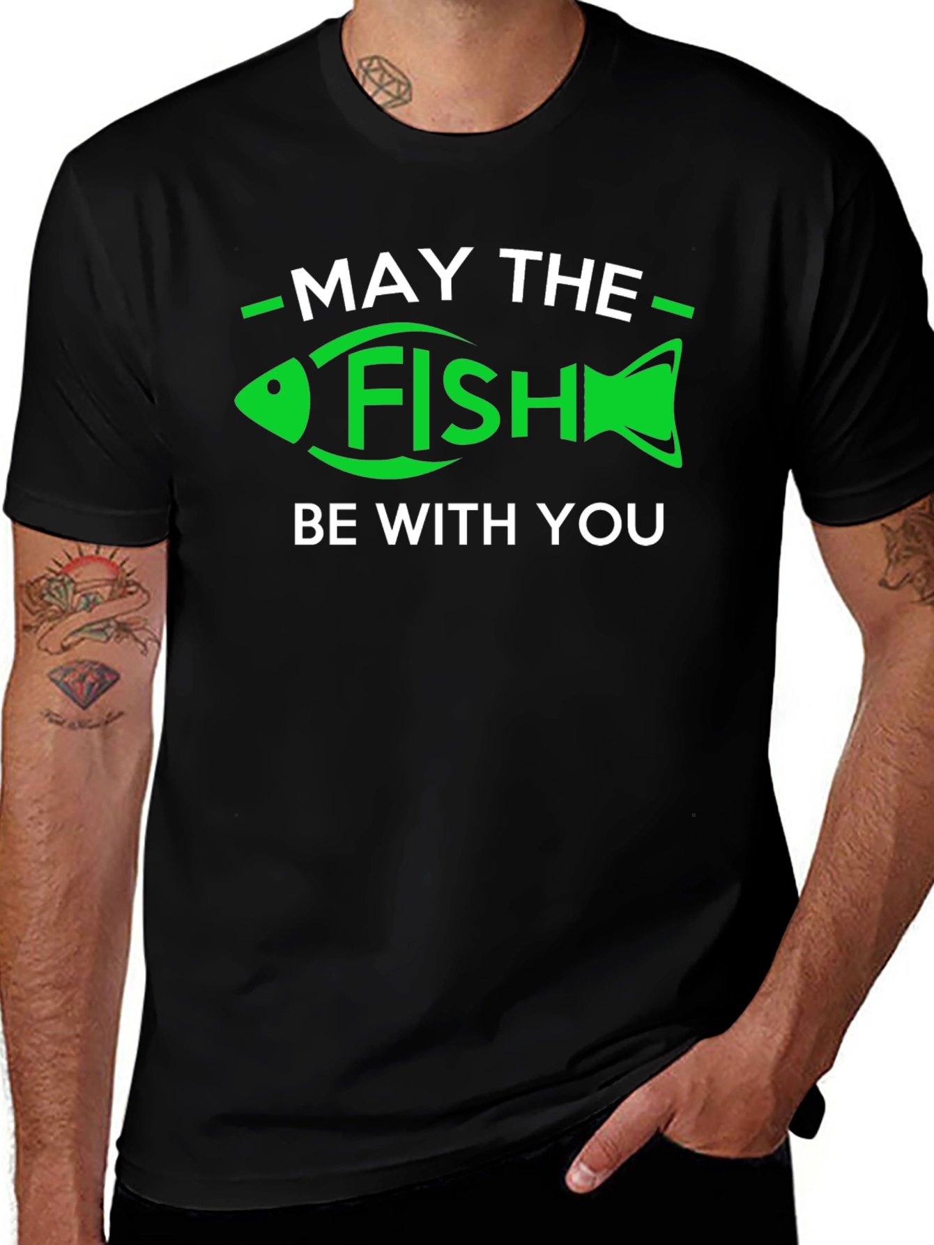 May the Fish Be With You T-Shirt