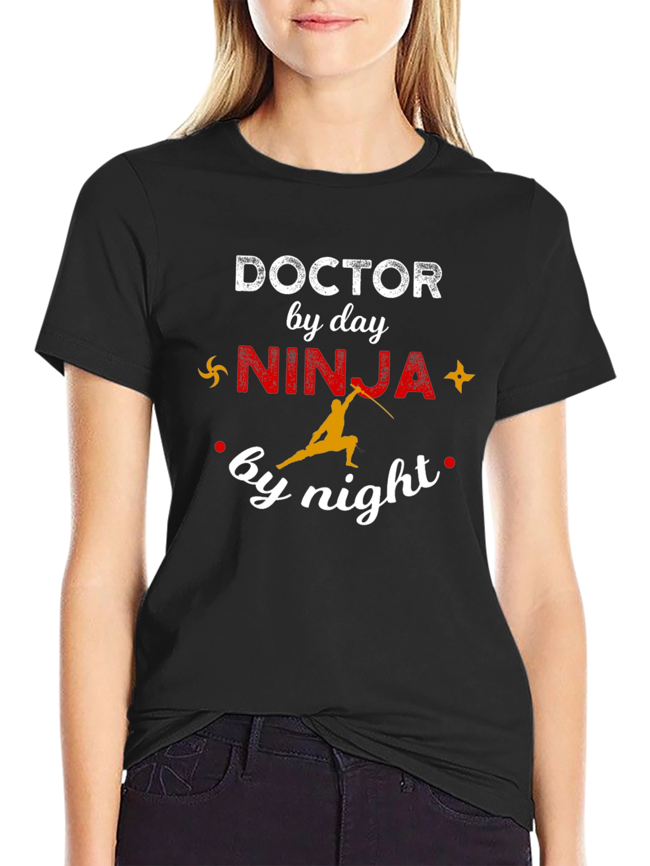 Doctor by Day Ninja by Night Graphic Tee
