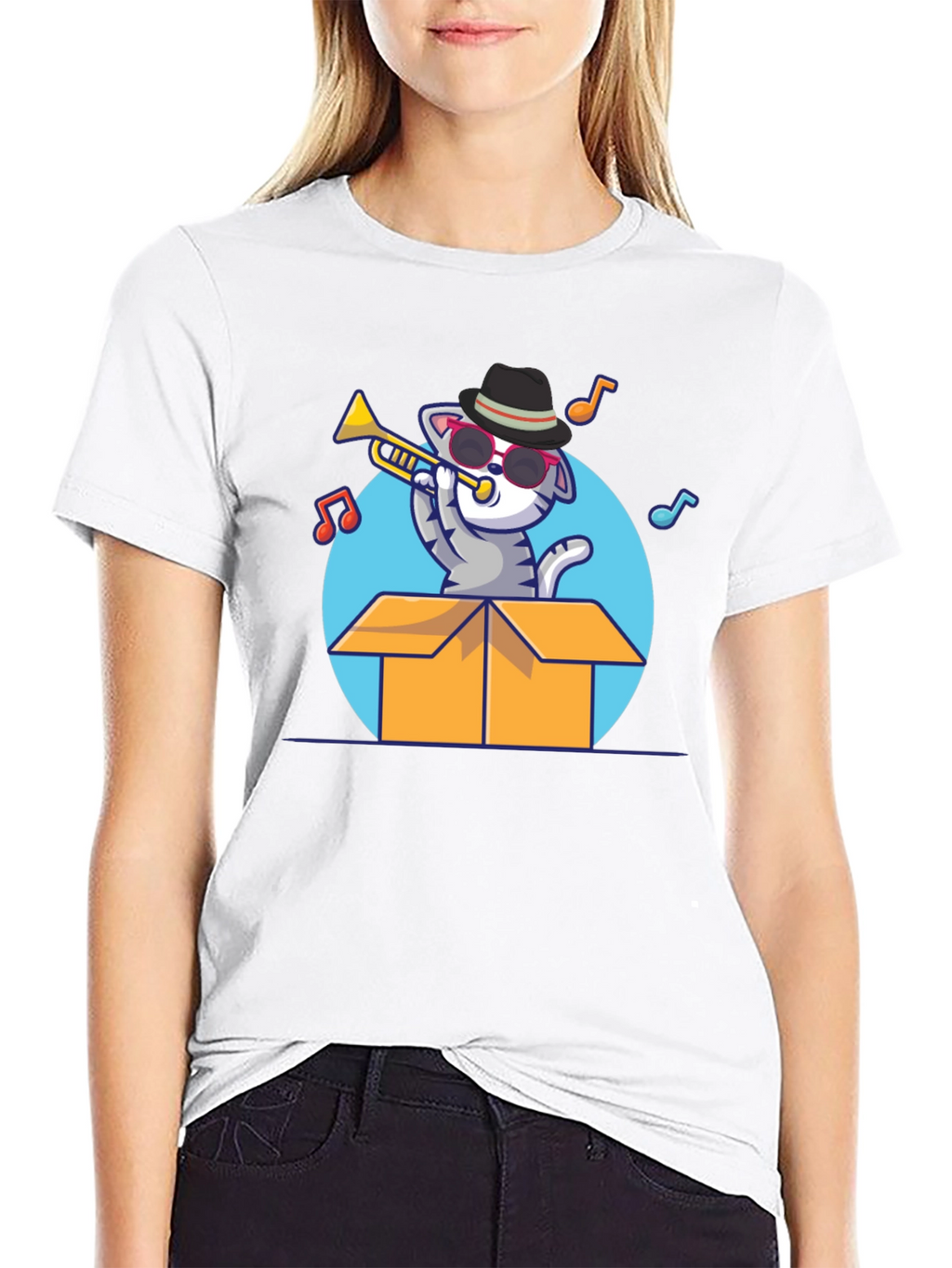 Cool Cat Trumpet T-Shirt