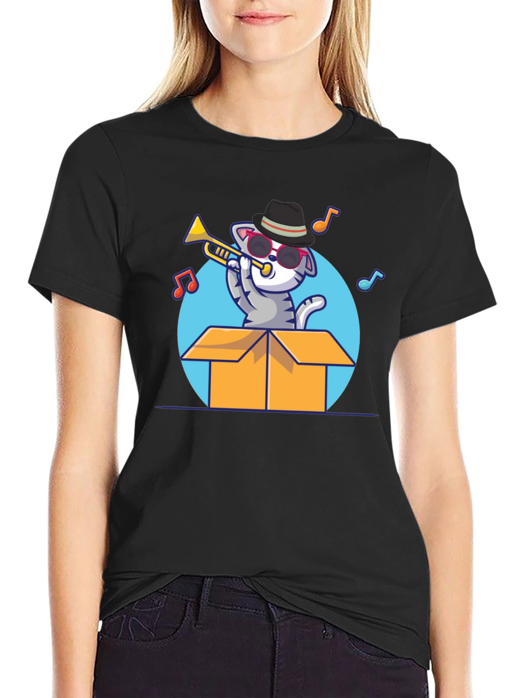 Cool Cat Trumpet T-Shirt