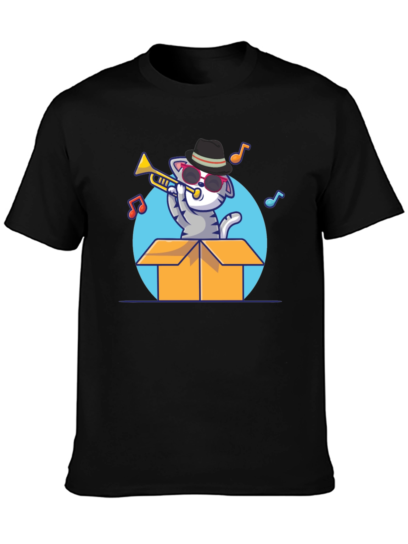 Cool Cat Trumpet T-Shirt