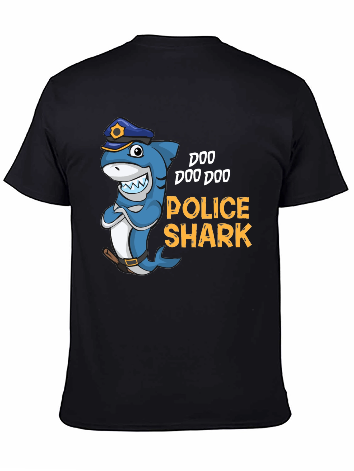 Doo Doo Doo Police Shark Graphic Tee
