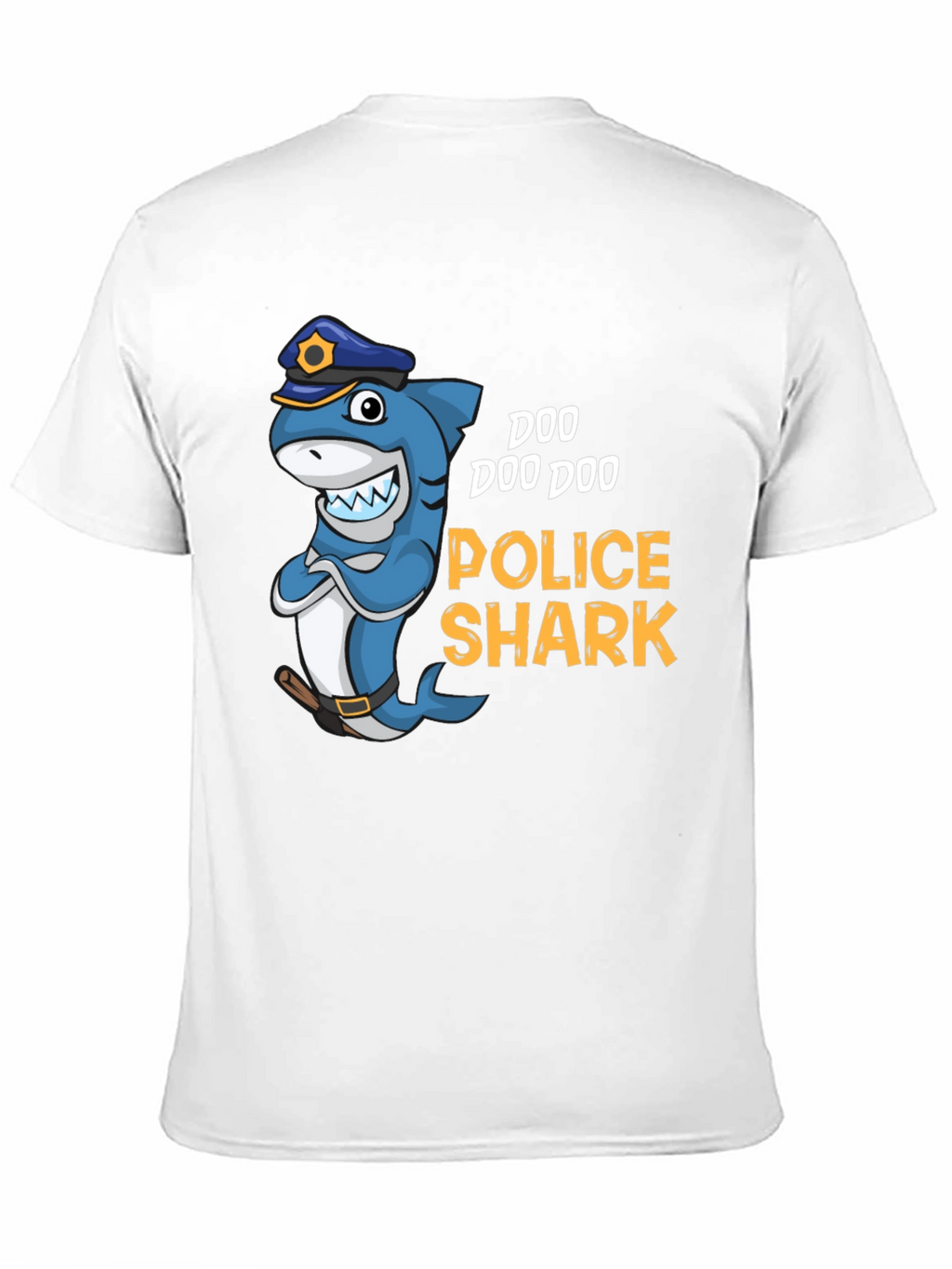 Doo Doo Doo Police Shark Graphic Tee
