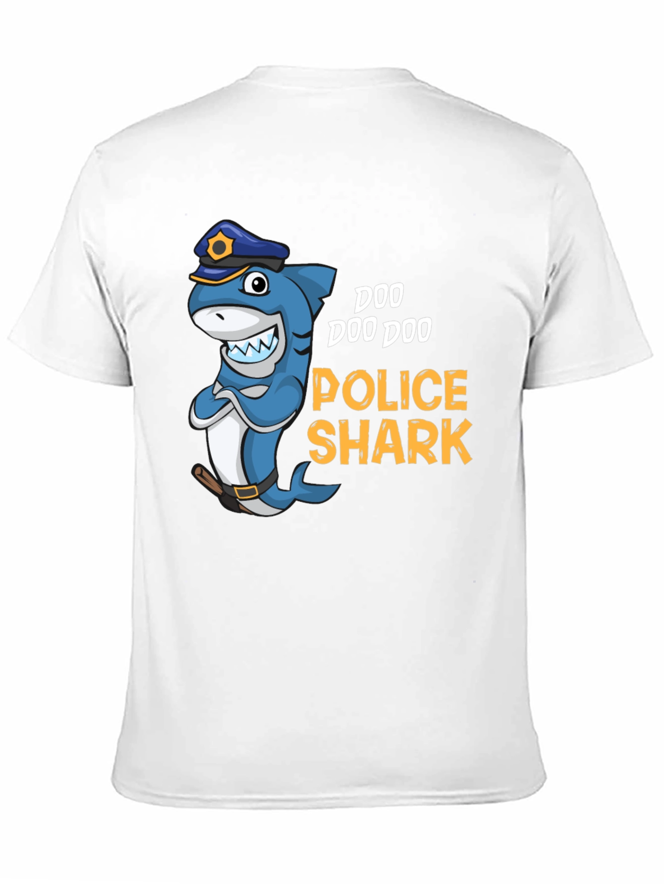 Doo Doo Doo Police Shark Graphic Tee