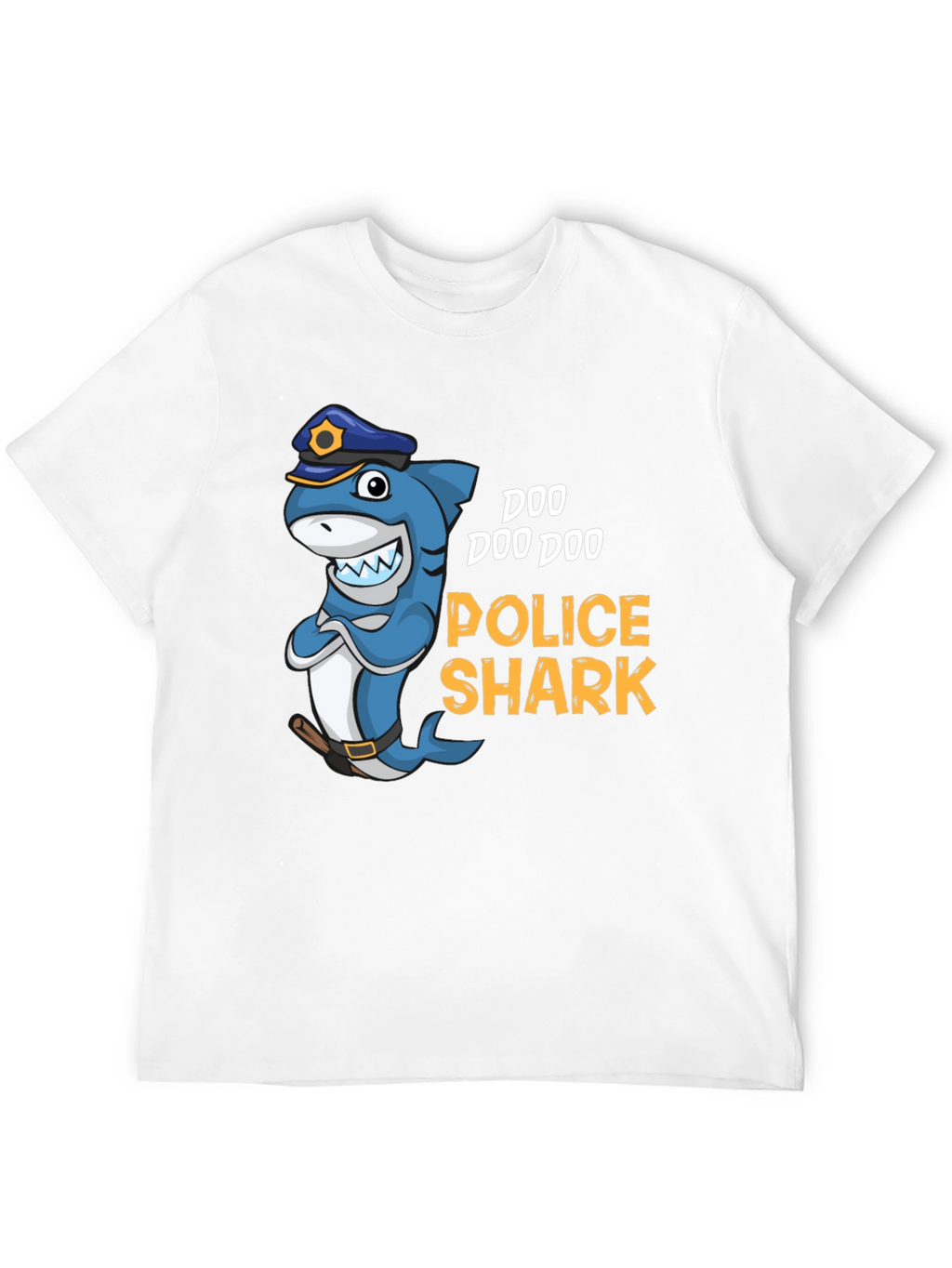 Doo Doo Doo Police Shark Graphic Tee
