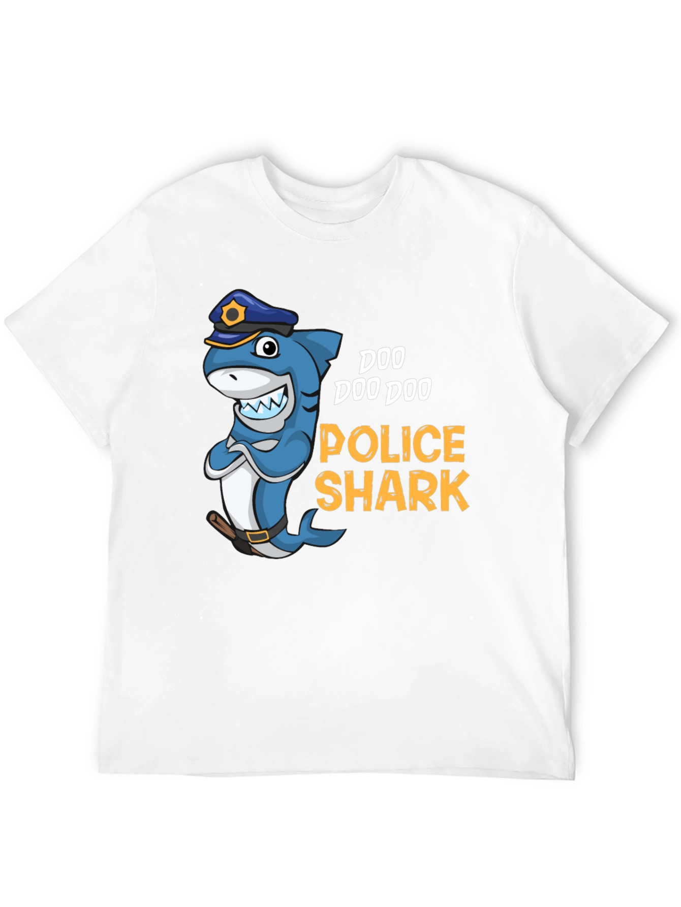Doo Doo Doo Police Shark Graphic Tee