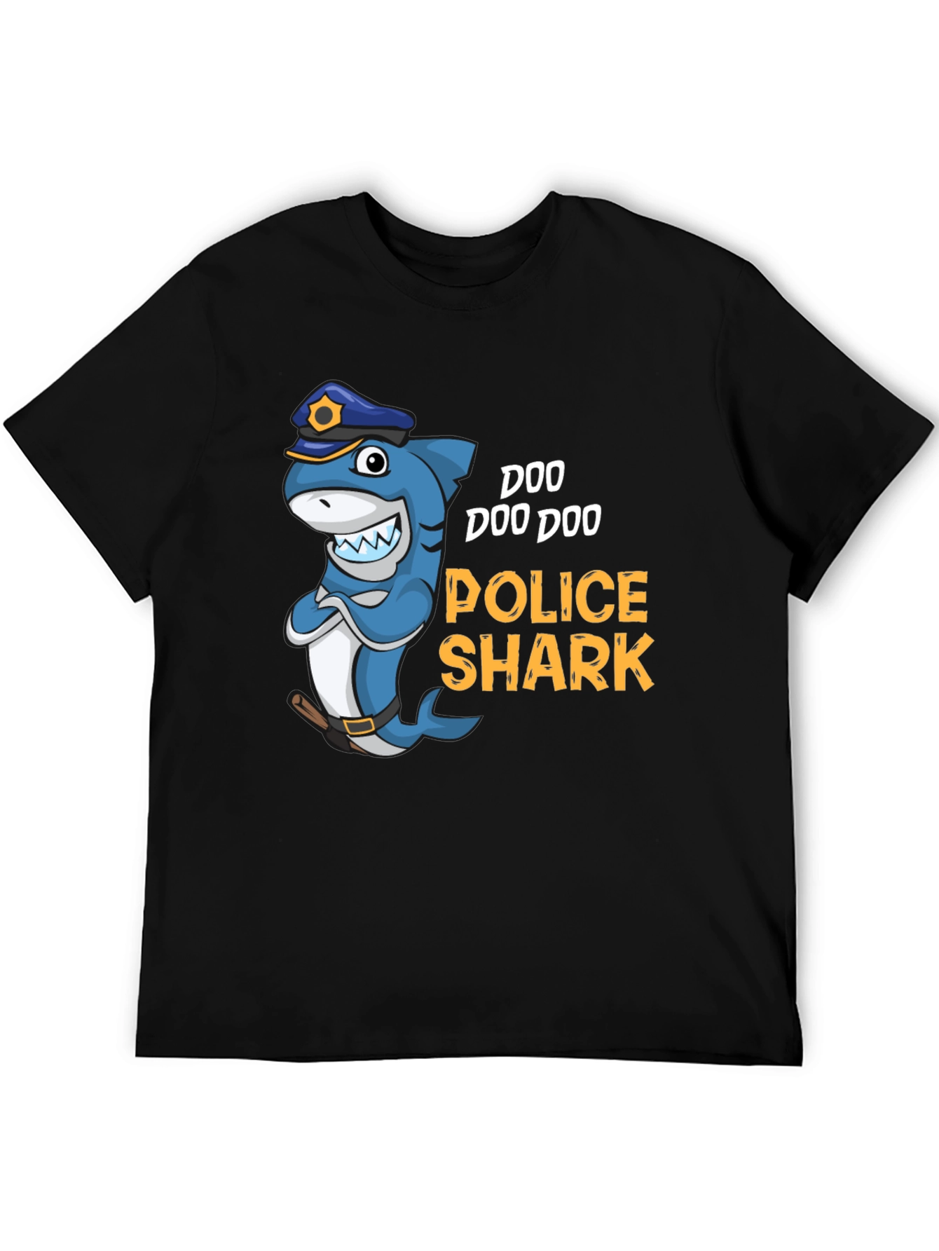 Doo Doo Doo Police Shark Graphic Tee