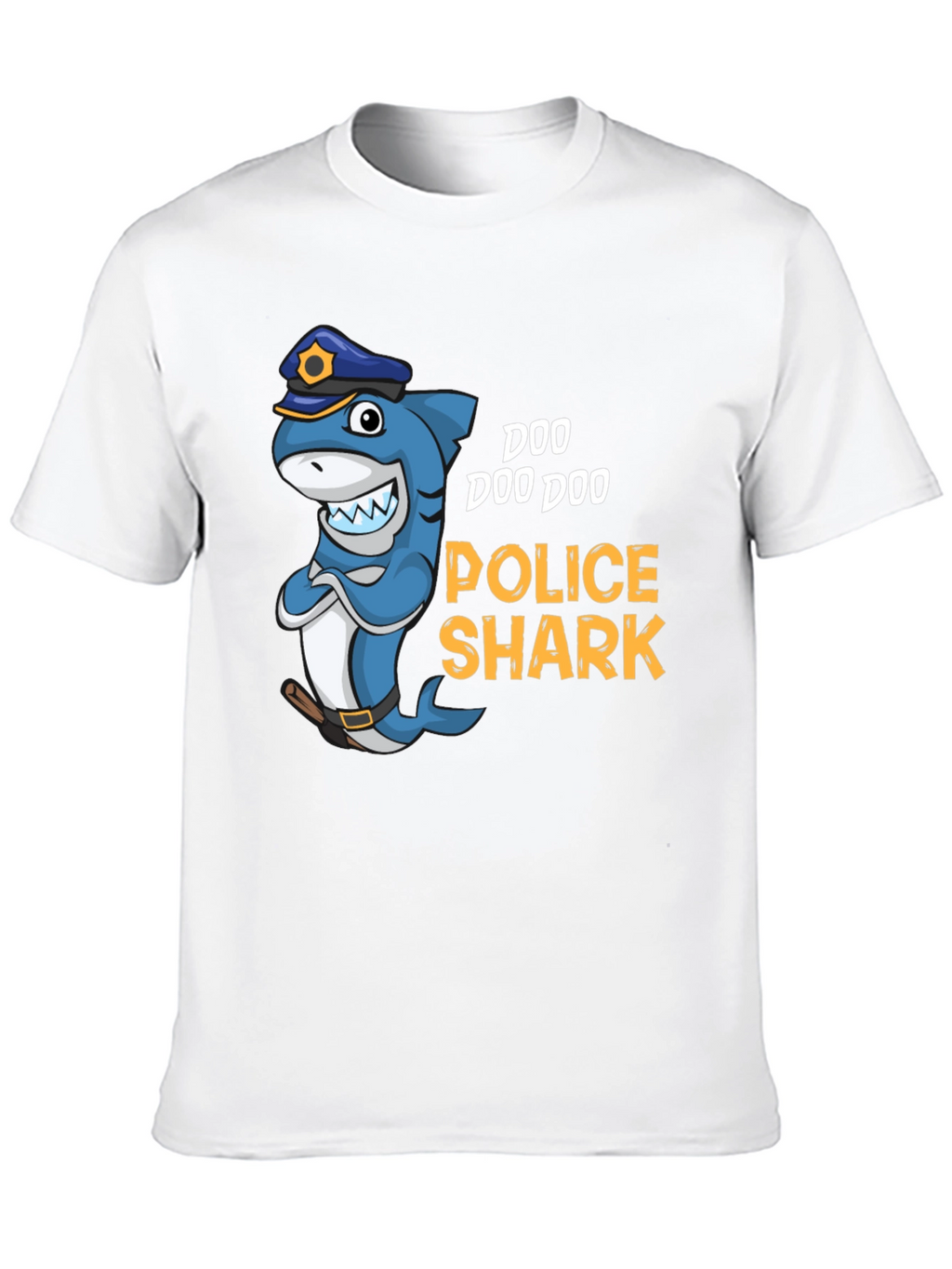 Doo Doo Doo Police Shark Graphic Tee