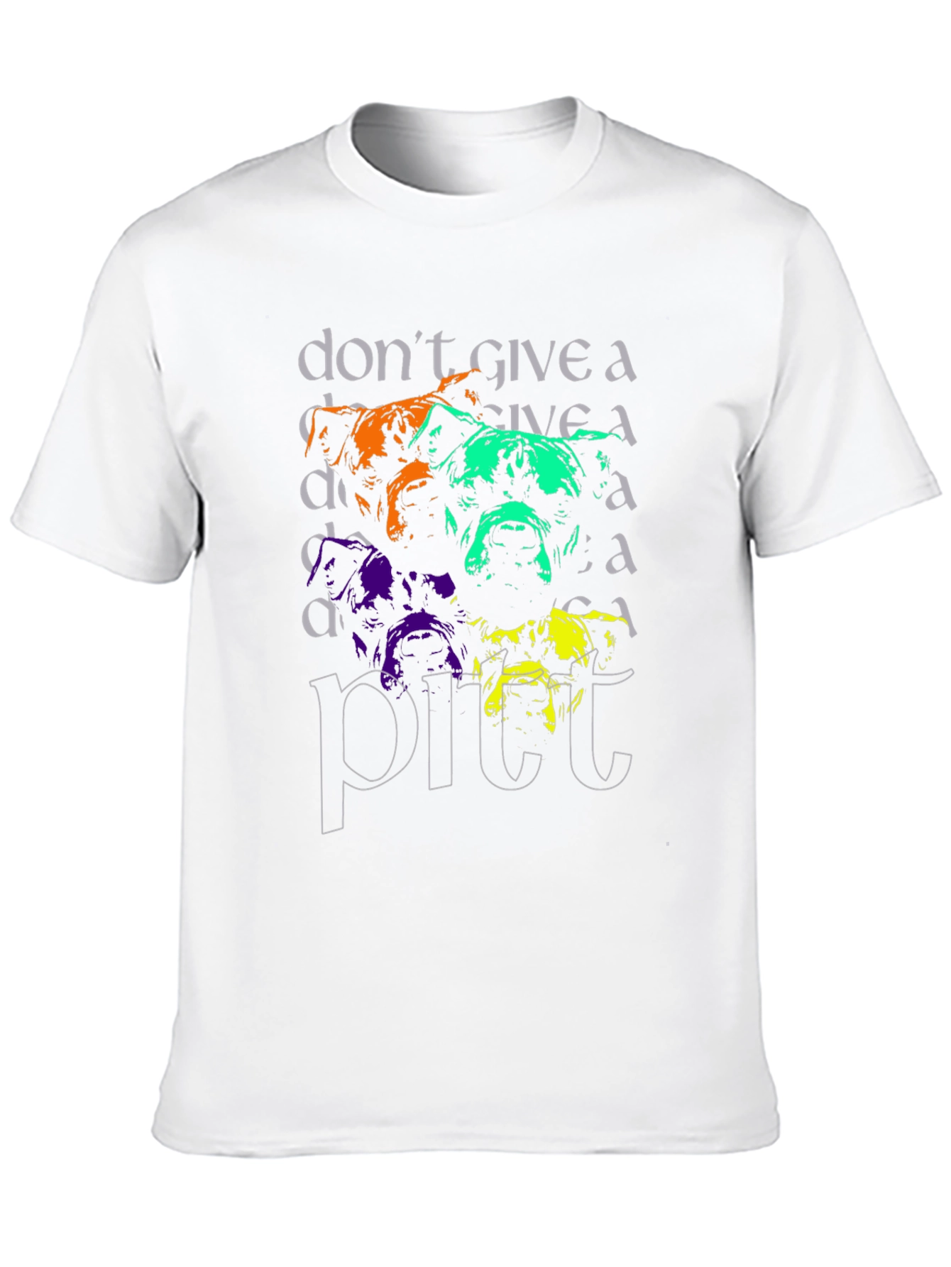 Pit Bull T-Shirt - Dont Give a Pitt