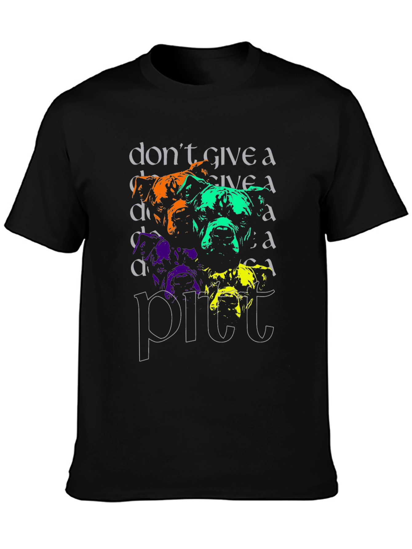 Pit Bull T-Shirt - Dont Give a Pitt