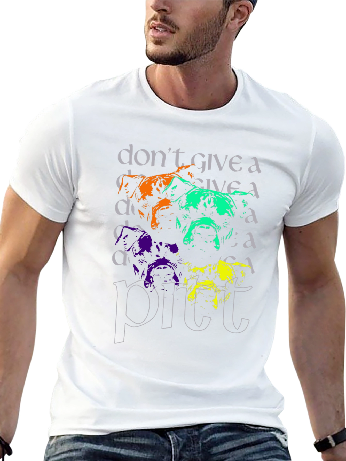 Pit Bull T-Shirt - Dont Give a Pitt