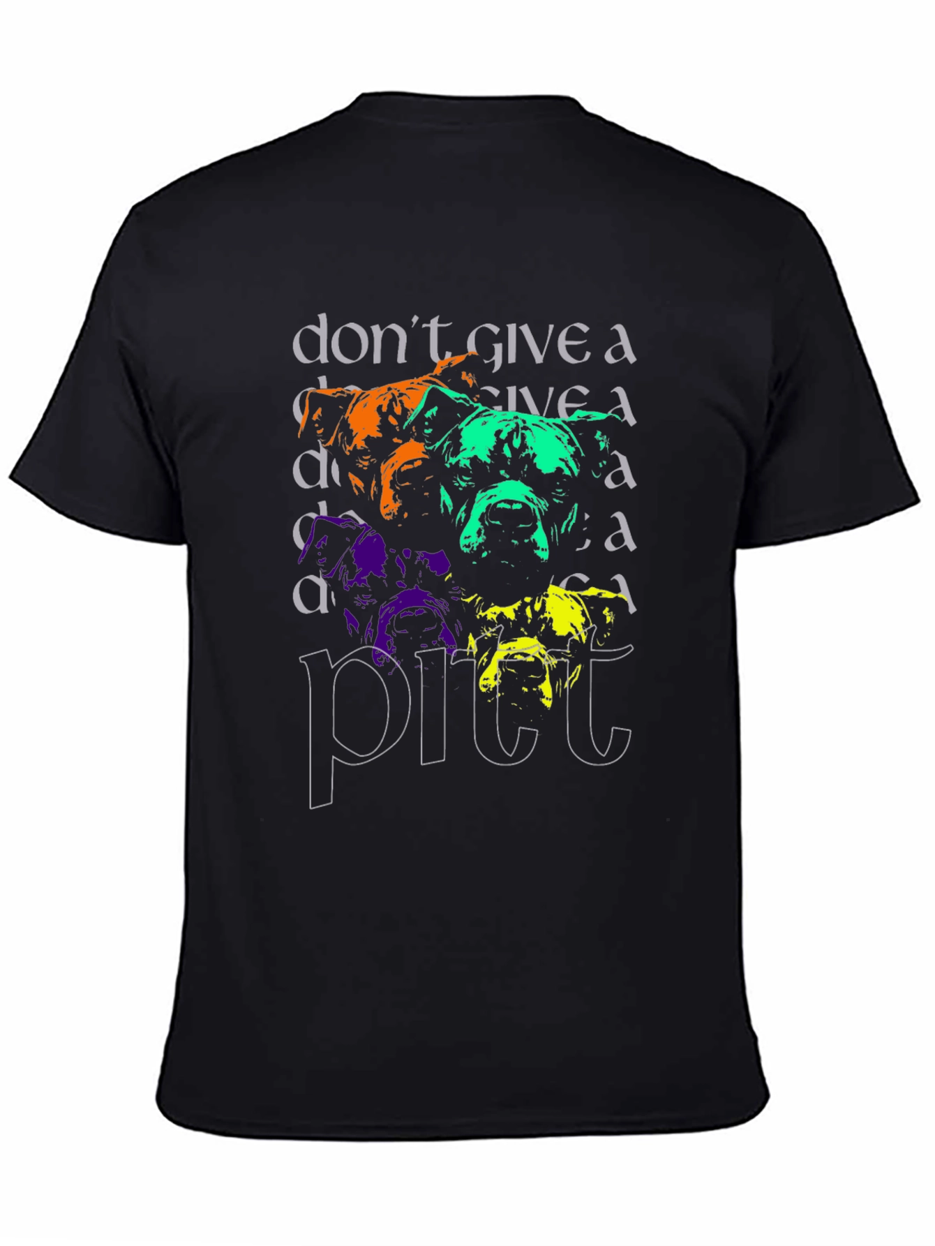 Pit Bull T-Shirt - Dont Give a Pitt