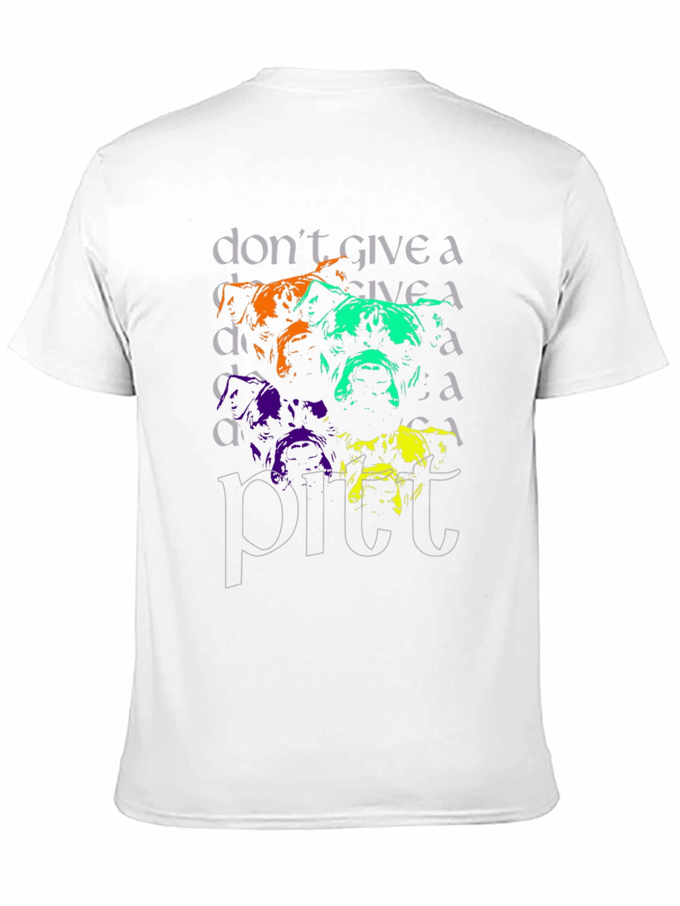 Pit Bull T-Shirt - Dont Give a Pitt