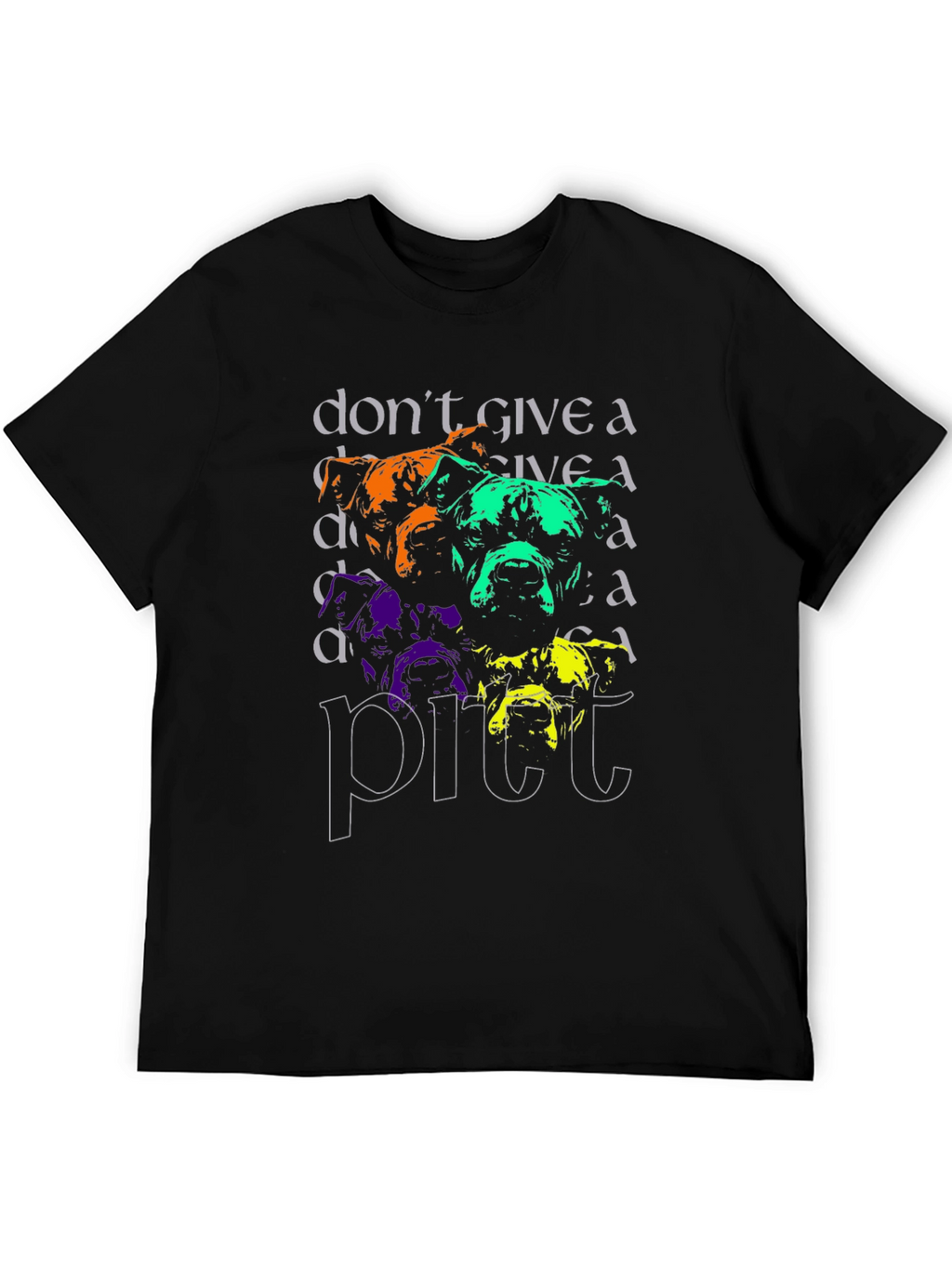 Pit Bull T-Shirt - Dont Give a Pitt