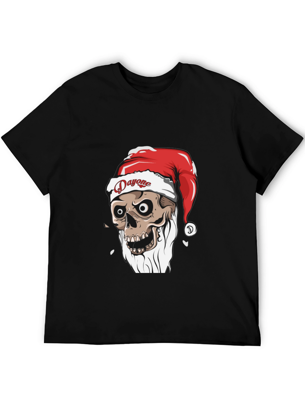 Dayone Skeleton Santa T-Shirt - Graphic Tee