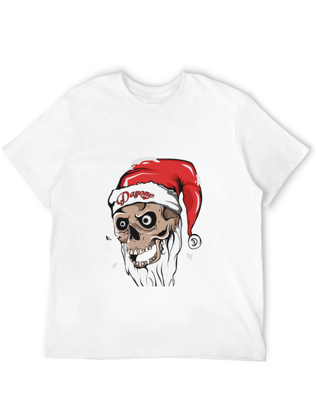 Dayone Skeleton Santa T-Shirt - Graphic Tee
