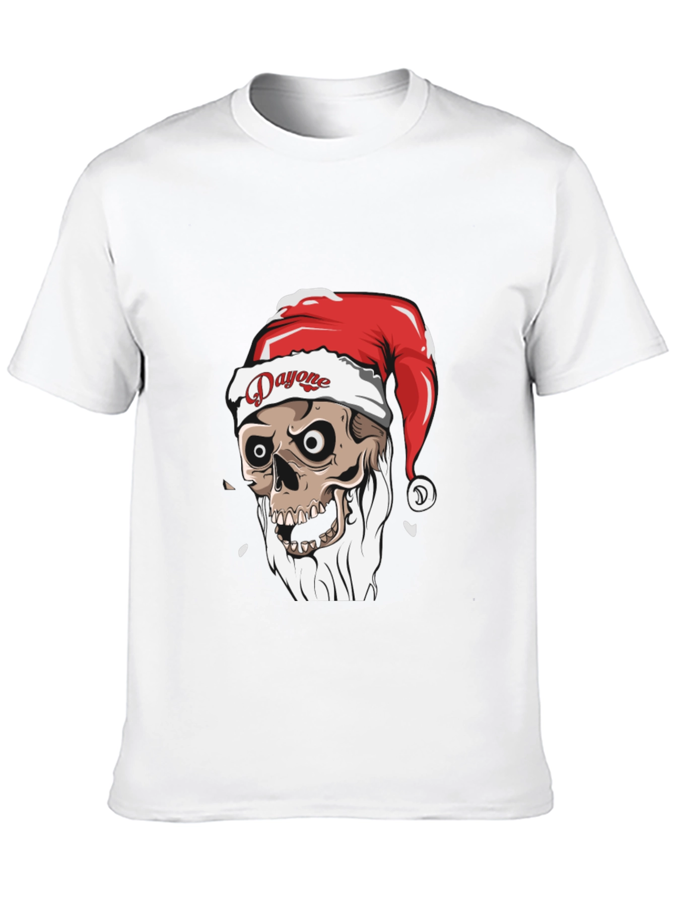 Dayone Skeleton Santa T-Shirt - Graphic Tee