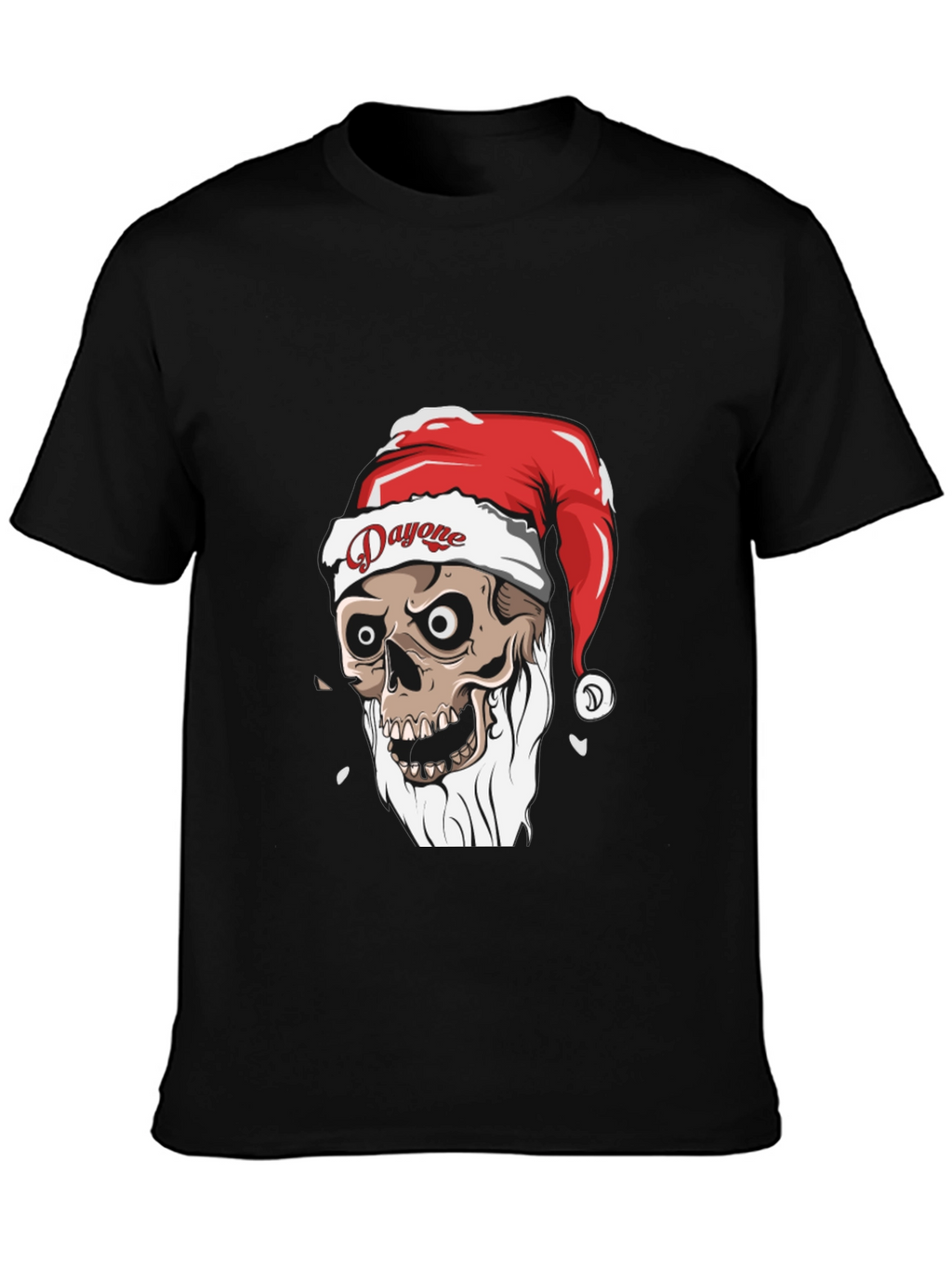 Dayone Skeleton Santa T-Shirt - Graphic Tee