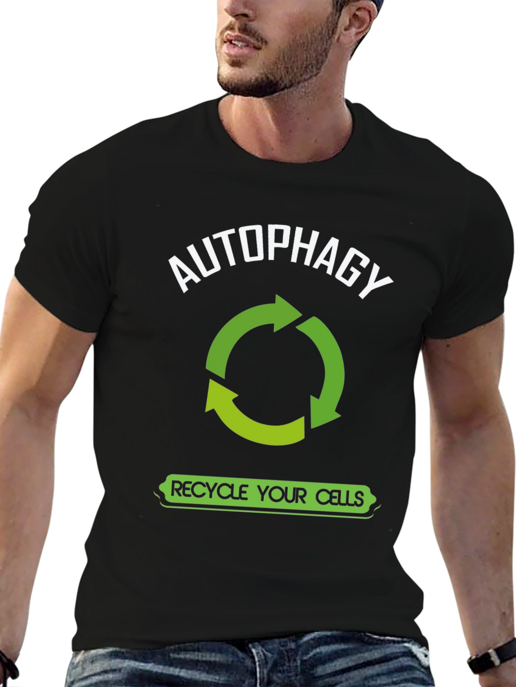 Autophagy Recycle Your Cells Graphic T-Shirt