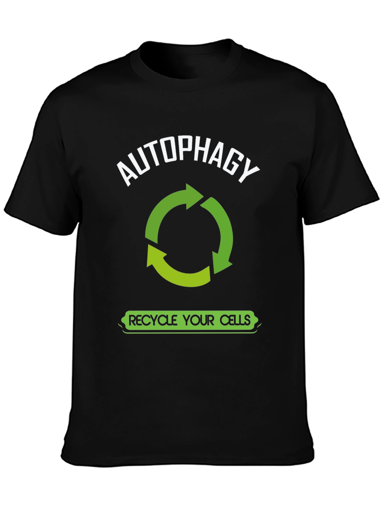 Autophagy Recycle Your Cells Graphic T-Shirt