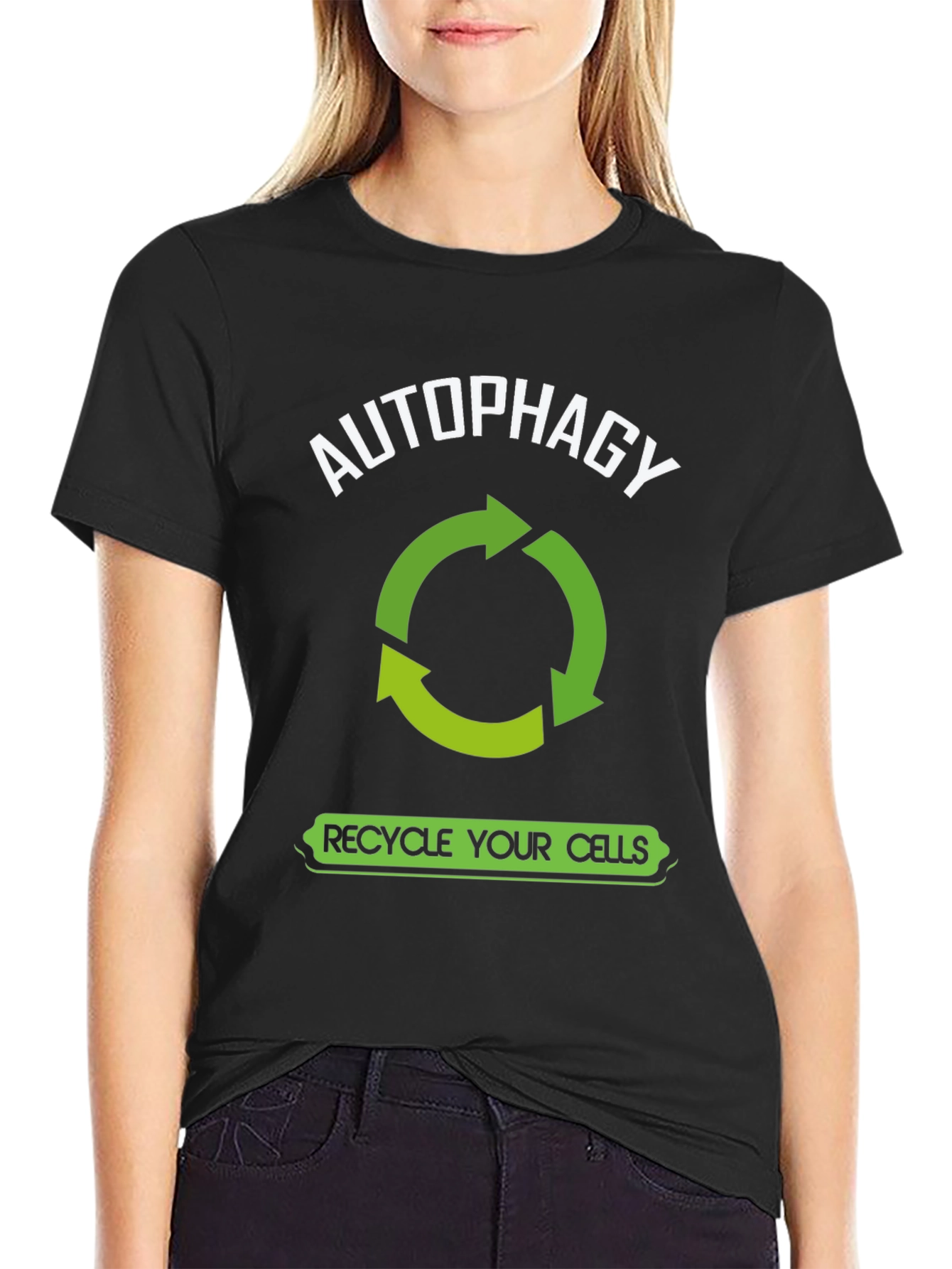 Autophagy Recycle Your Cells Graphic T-Shirt