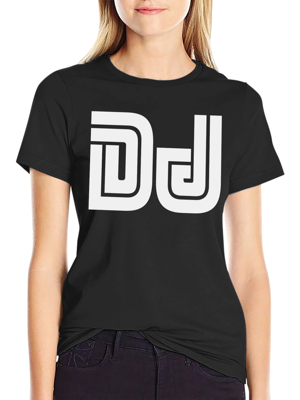 DJ Graphic Black T-Shirt