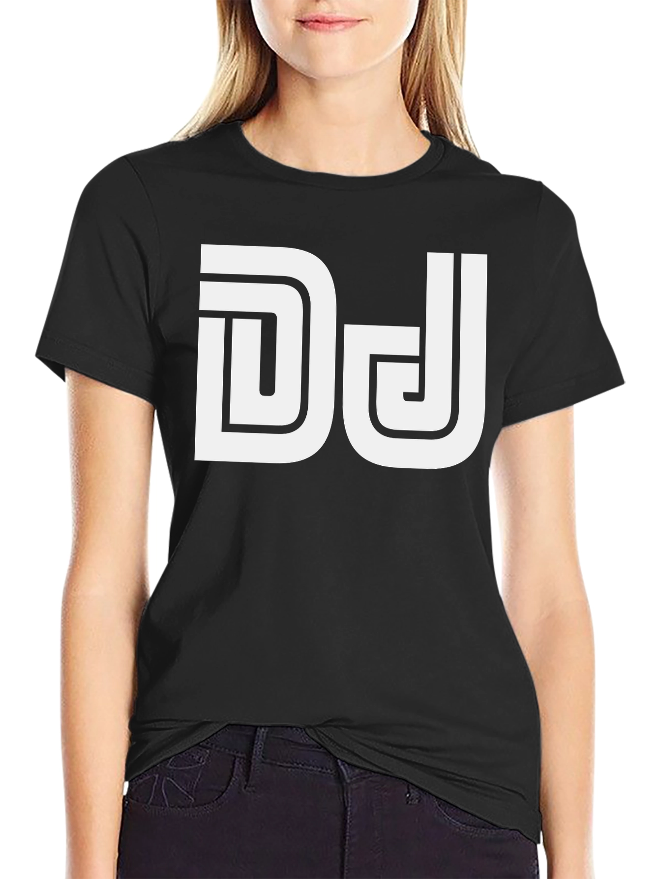 DJ Graphic Black T-Shirt