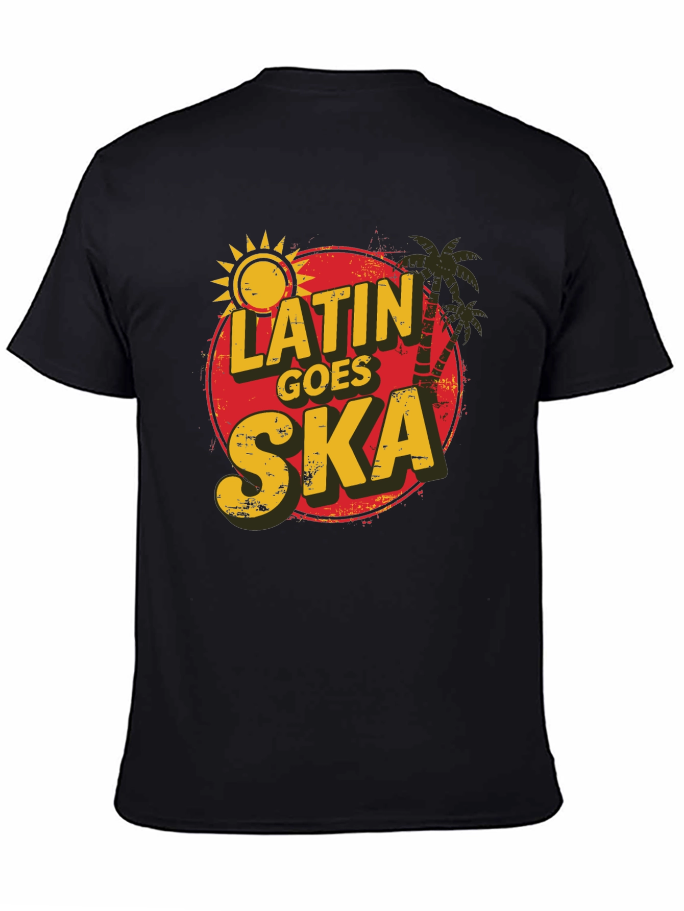 Latin Goes Ska Graphic Tee - Retro Style
