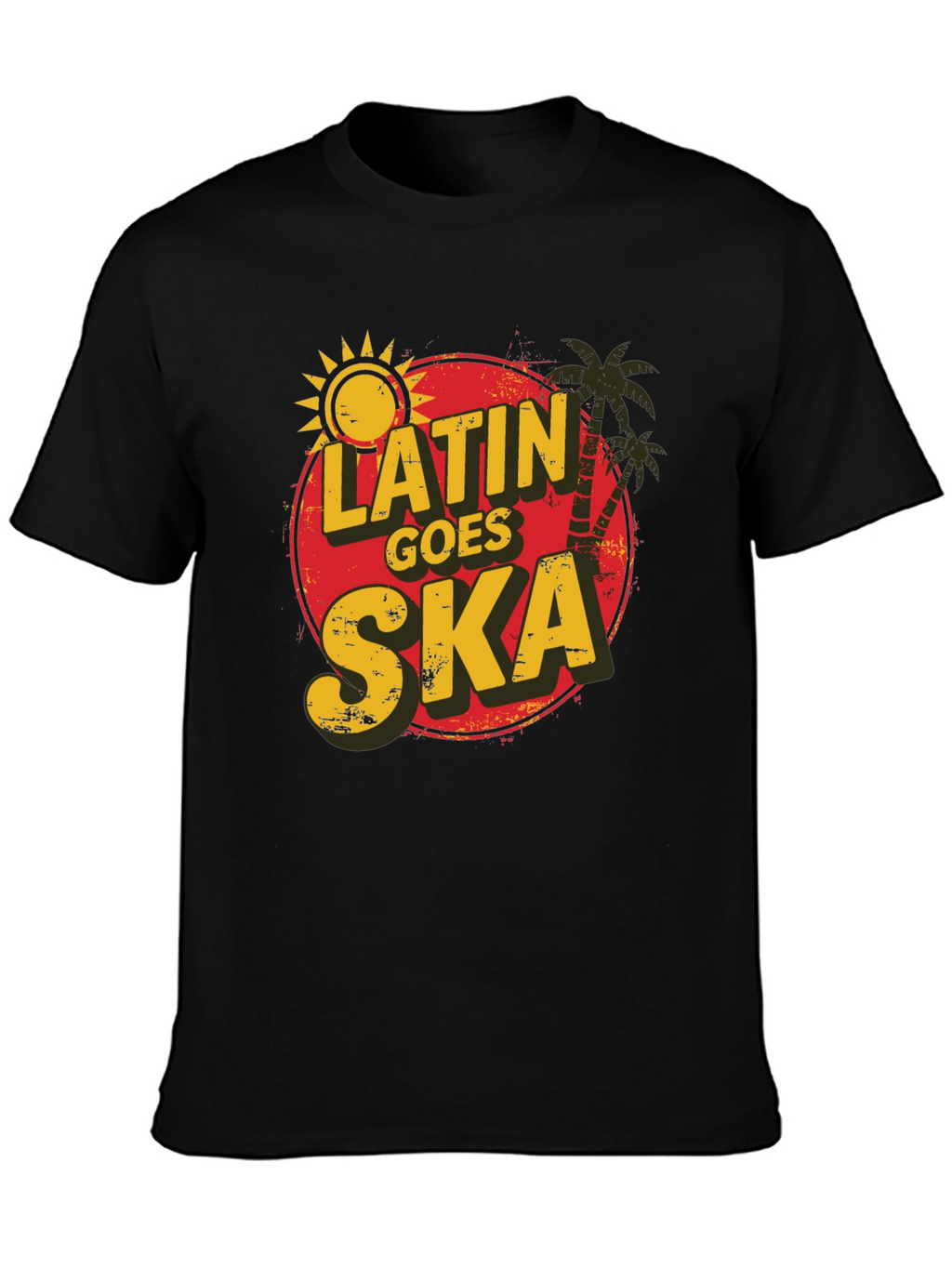 Latin Goes Ska Graphic Tee - Retro Style