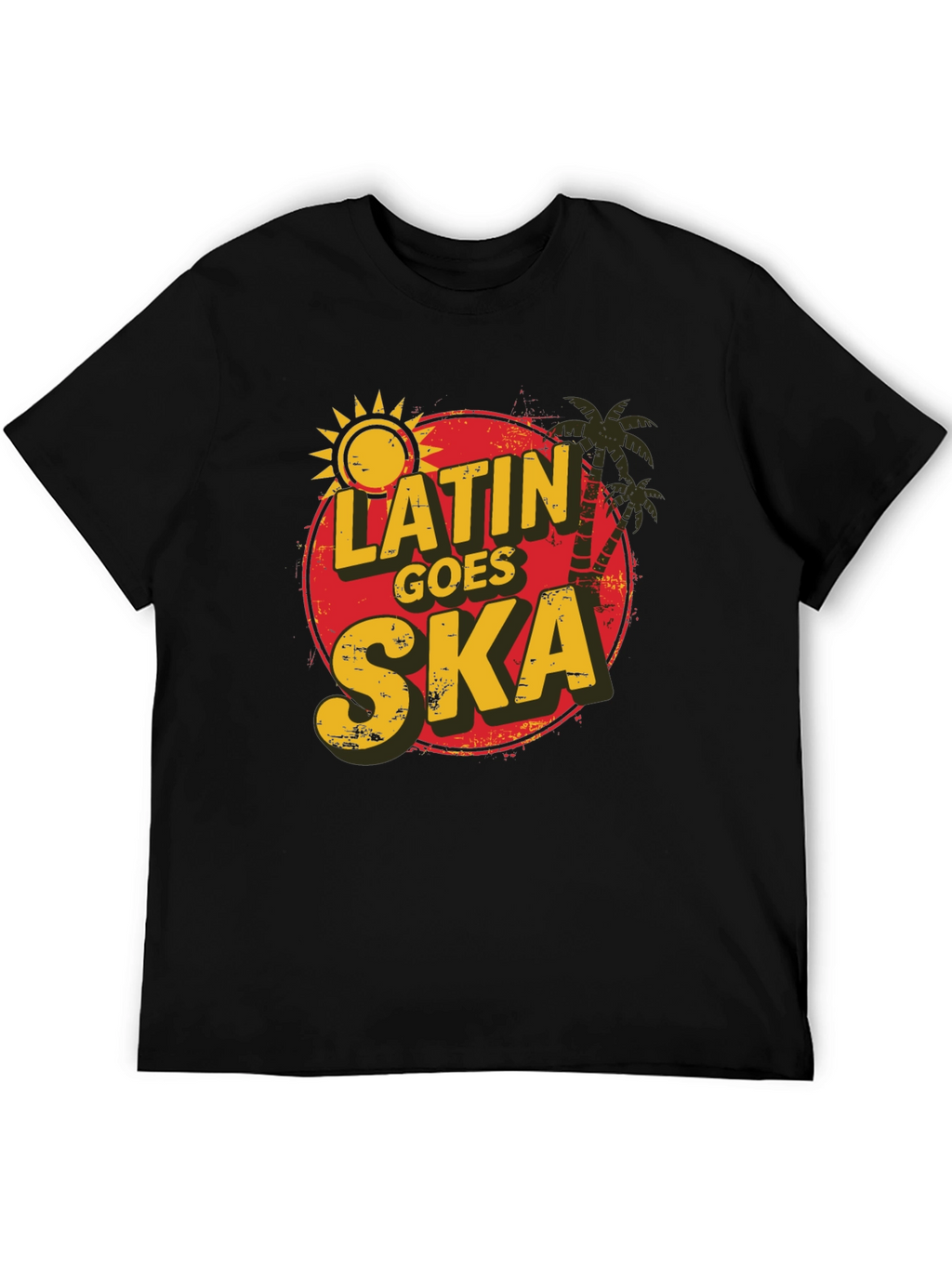 Latin Goes Ska Graphic Tee - Retro Style