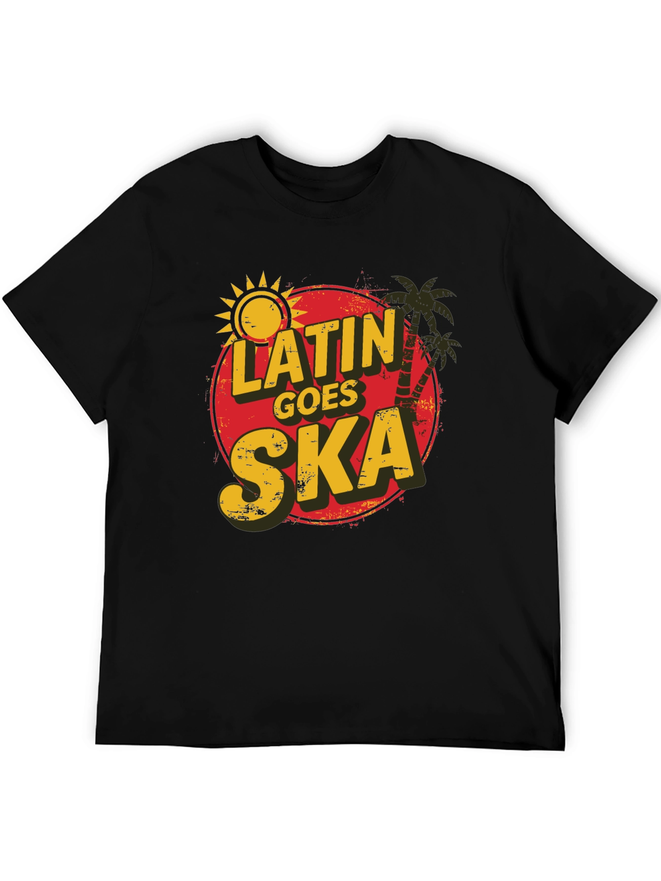 Latin Goes Ska Graphic Tee - Retro Style