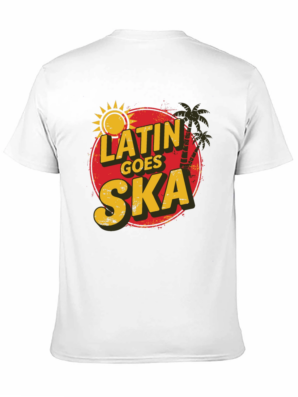Latin Goes Ska Graphic Tee - Retro Style