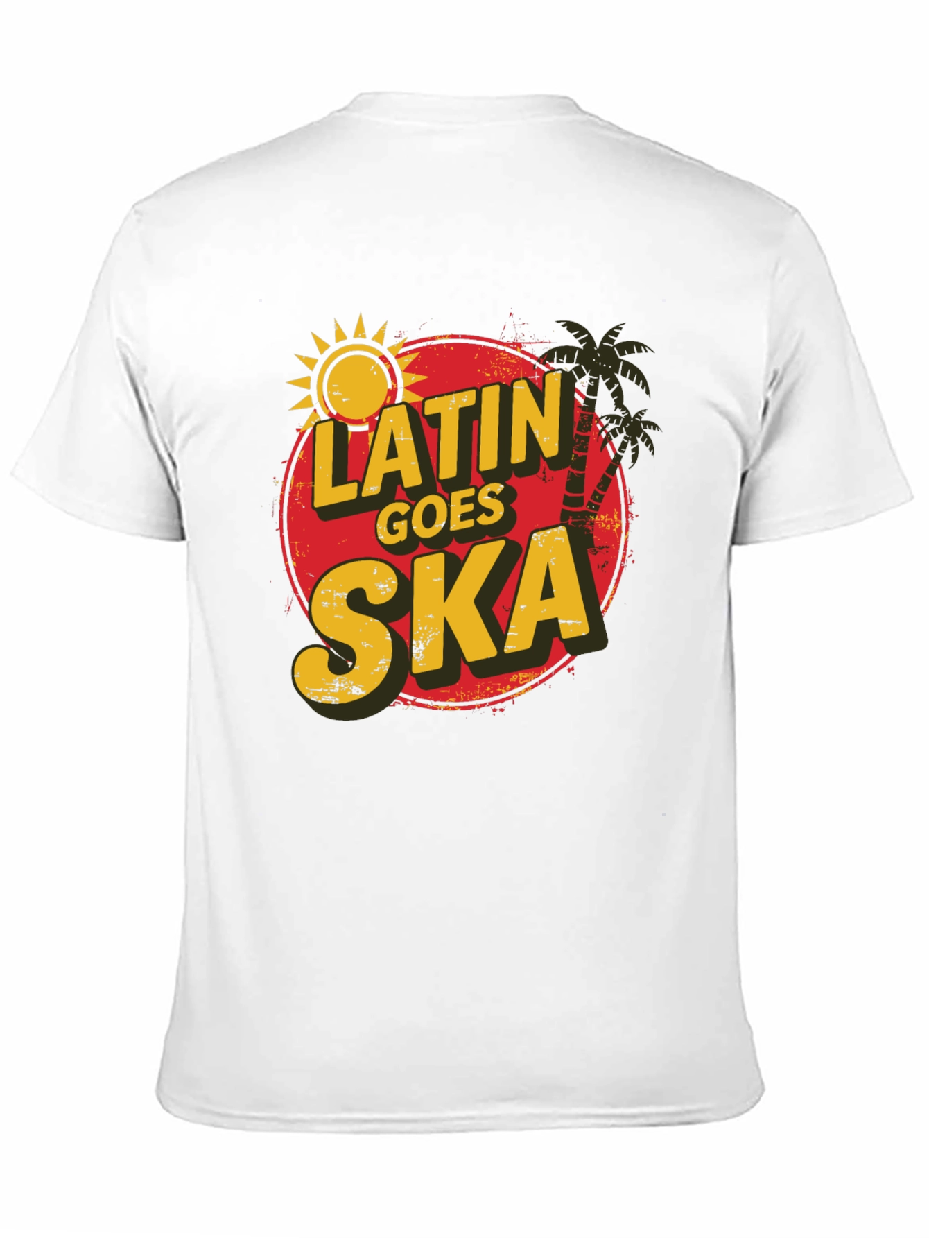 Latin Goes Ska Graphic Tee - Retro Style