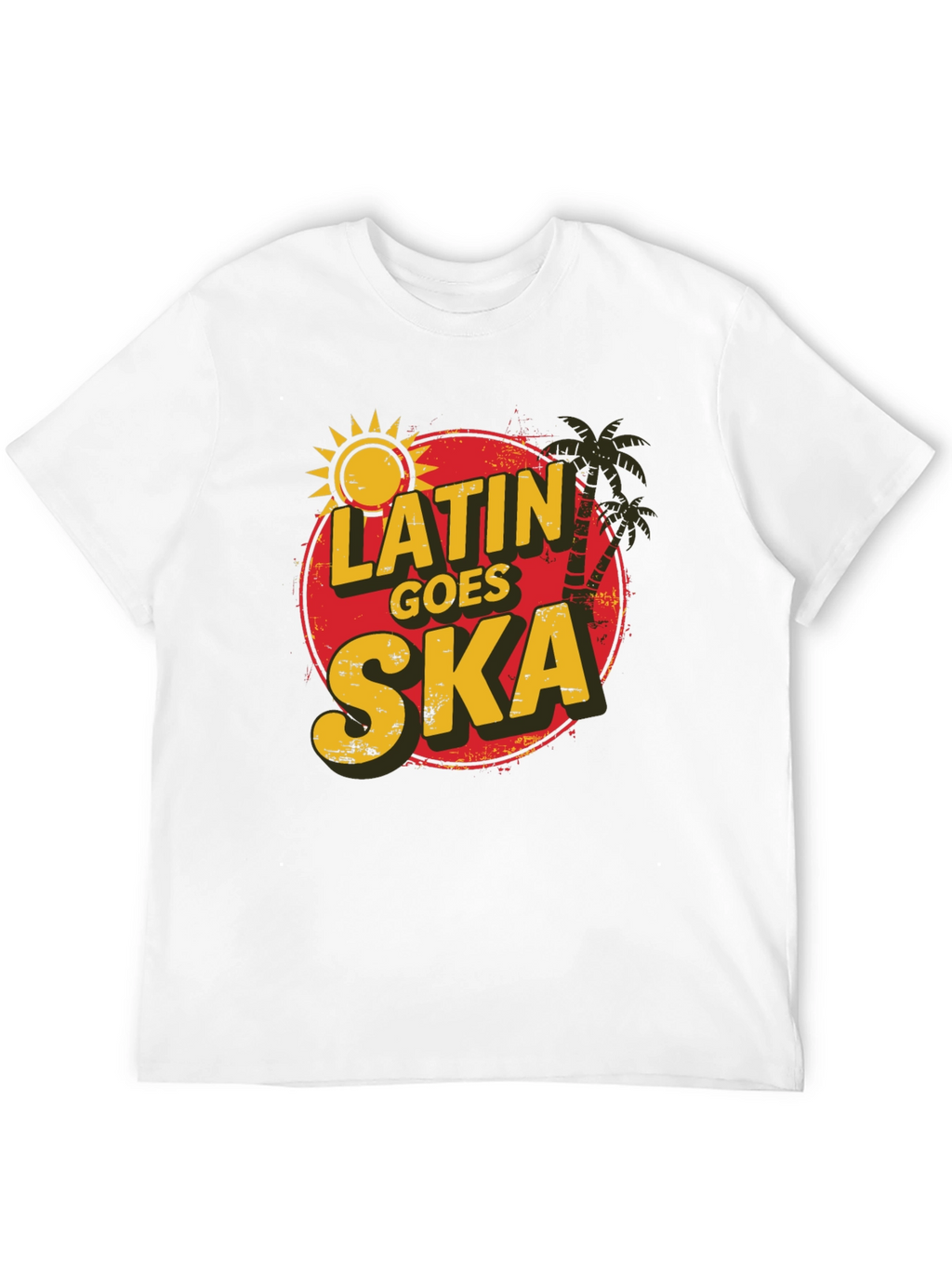 Latin Goes Ska Graphic Tee - Retro Style