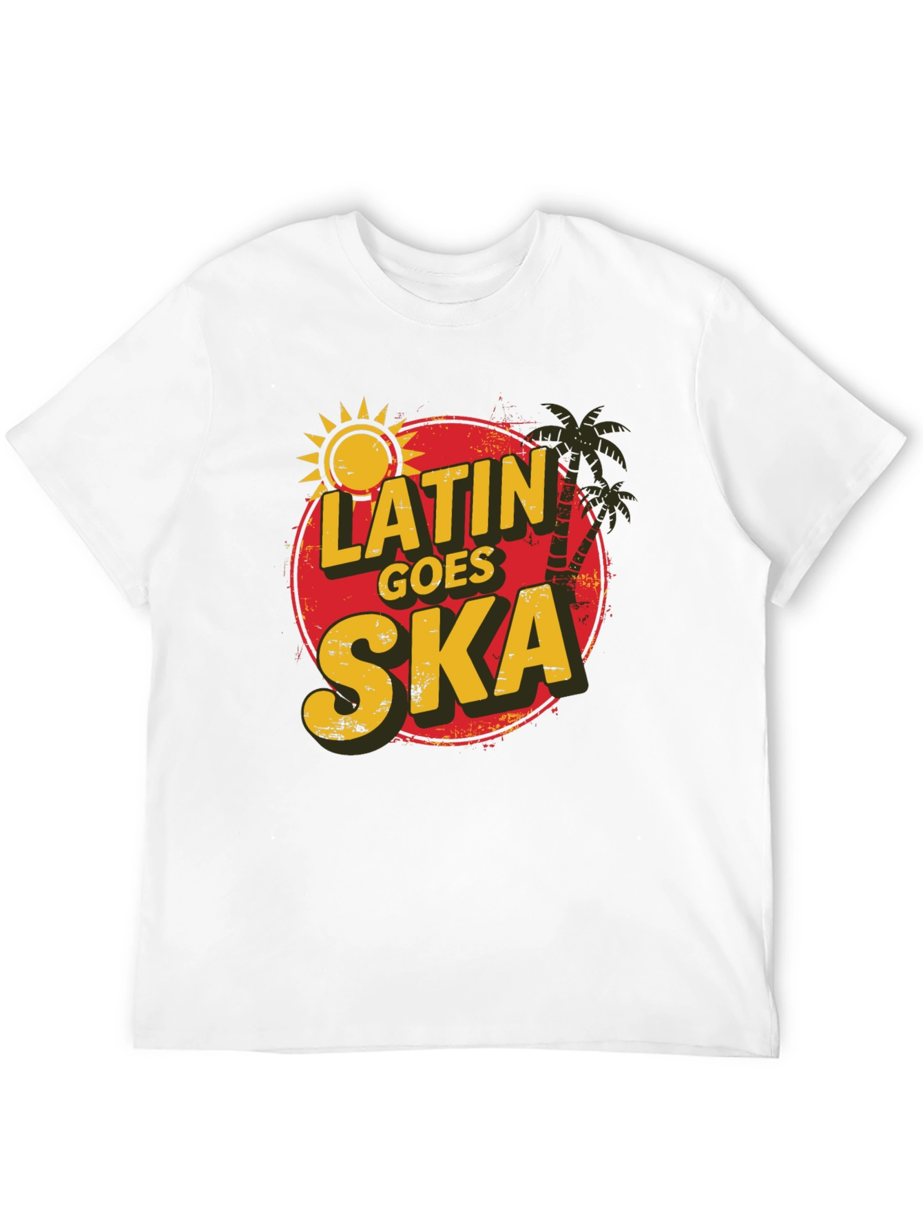 Latin Goes Ska Graphic Tee - Retro Style