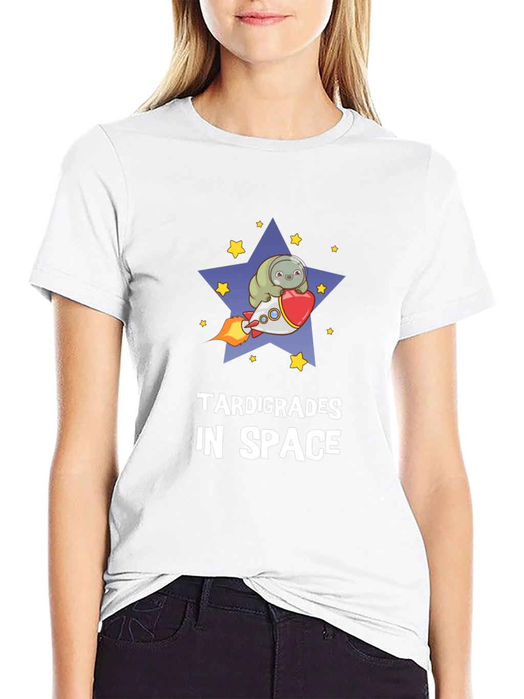 Tardigrades in Space T-Shirt - Funny Water Bear Tee