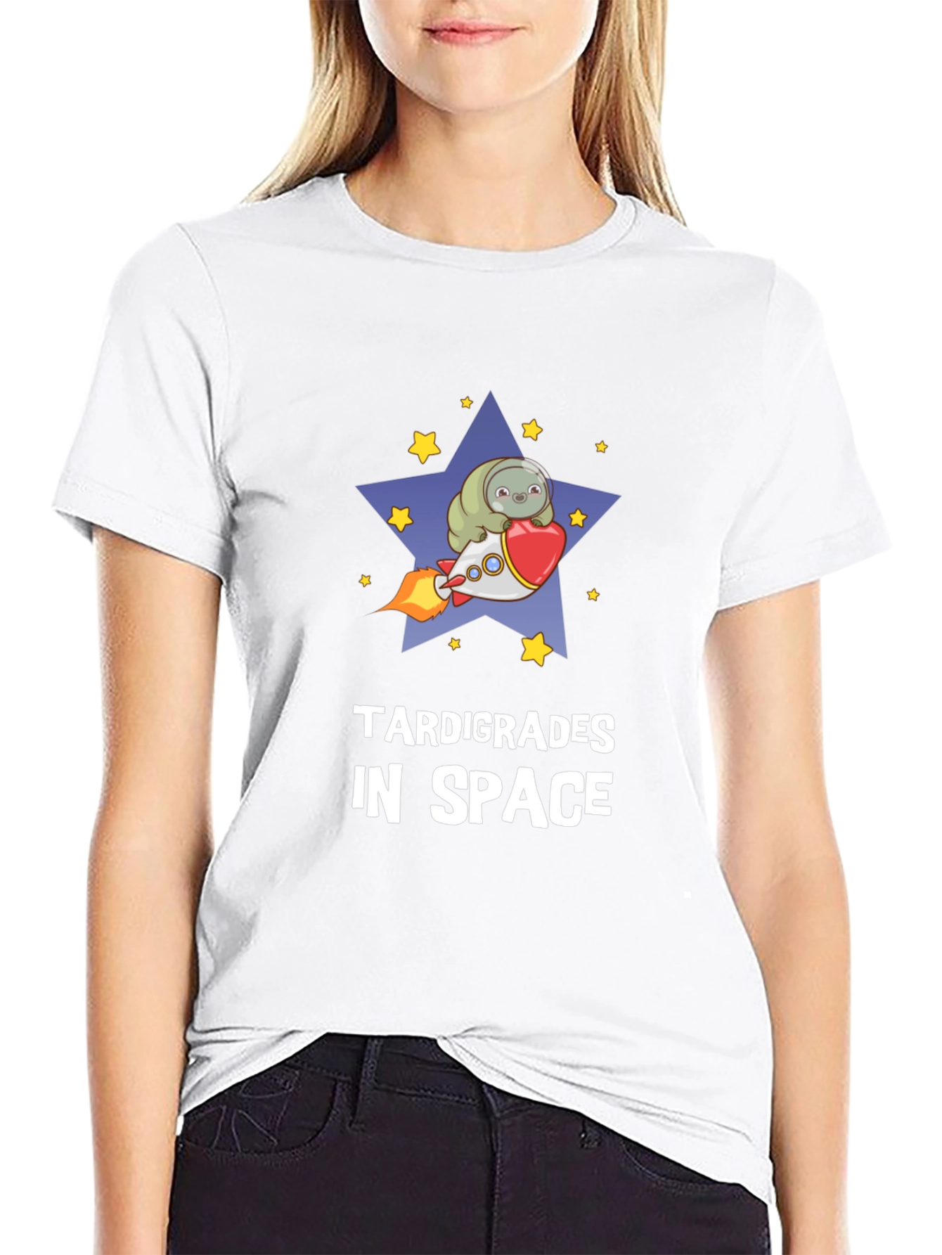 Tardigrades in Space T-Shirt - Funny Water Bear Tee
