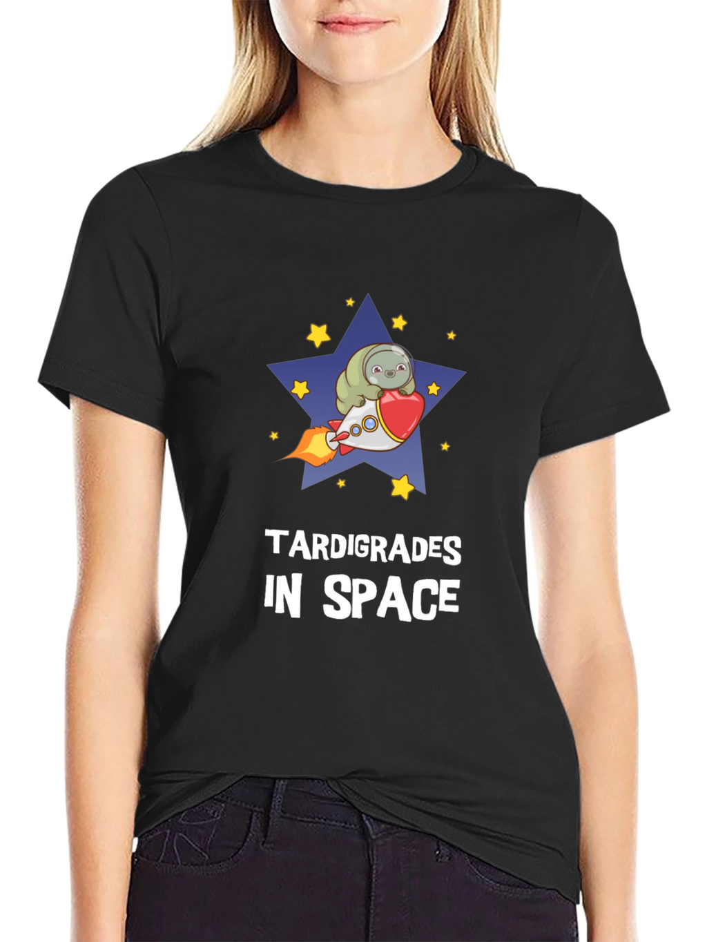 Tardigrades in Space T-Shirt - Funny Water Bear Tee