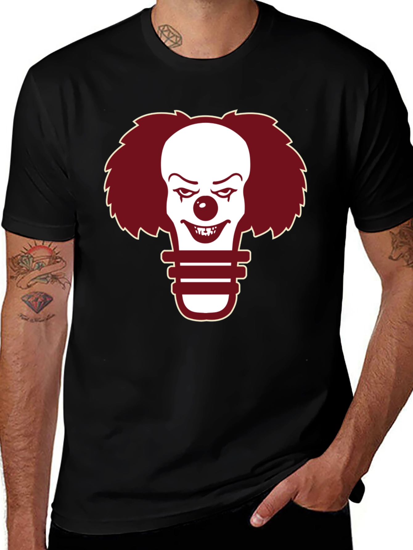 Pennywise Bulb Black T-Shirt