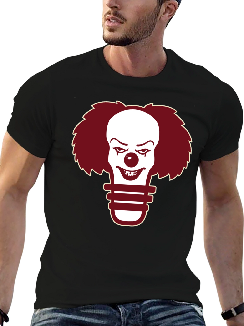 Pennywise Bulb Black T-Shirt