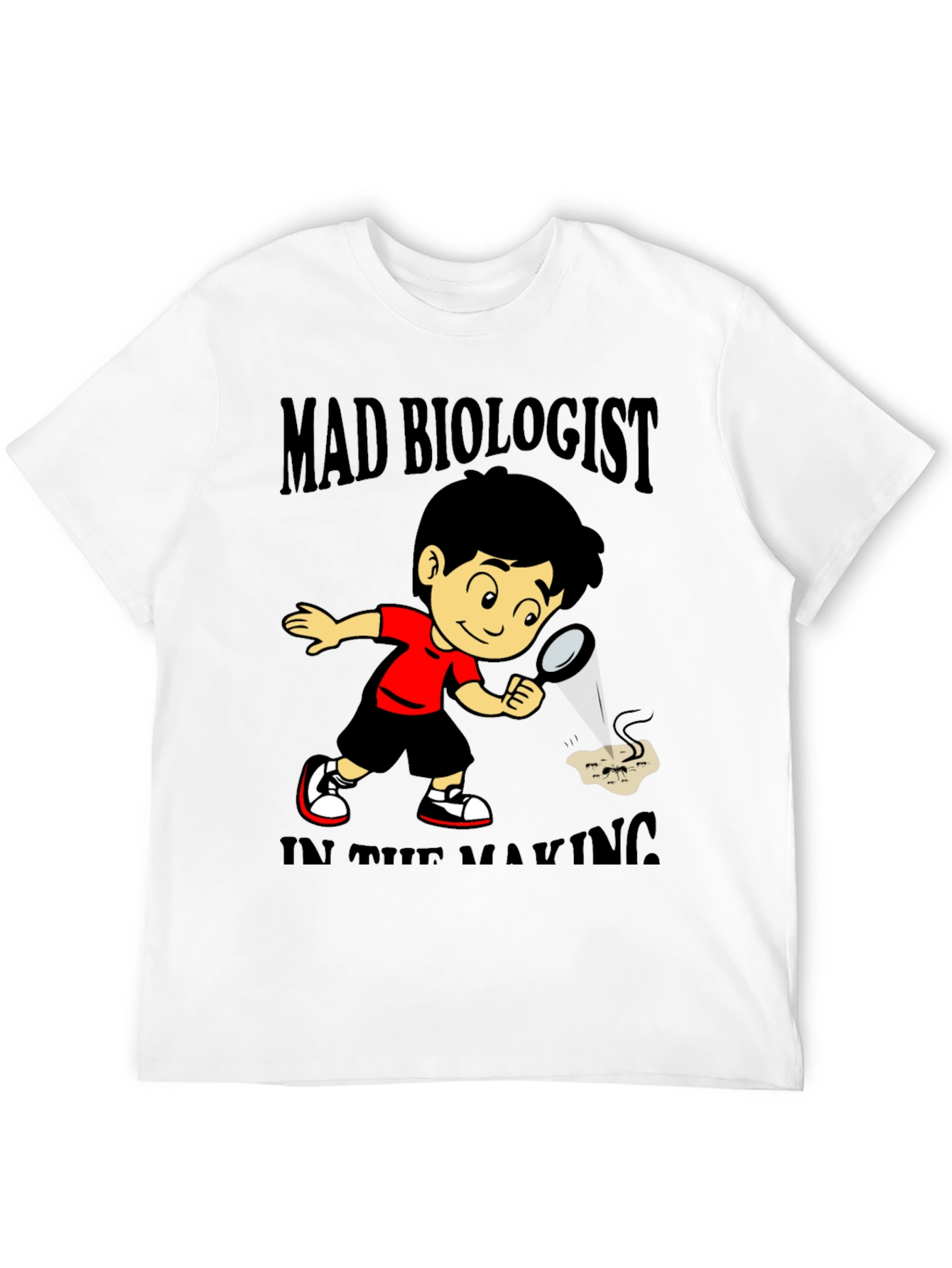 Mad Biologist T-Shirt - Science Humor Tee