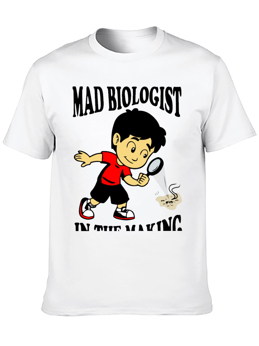 Mad Biologist T-Shirt - Science Humor Tee