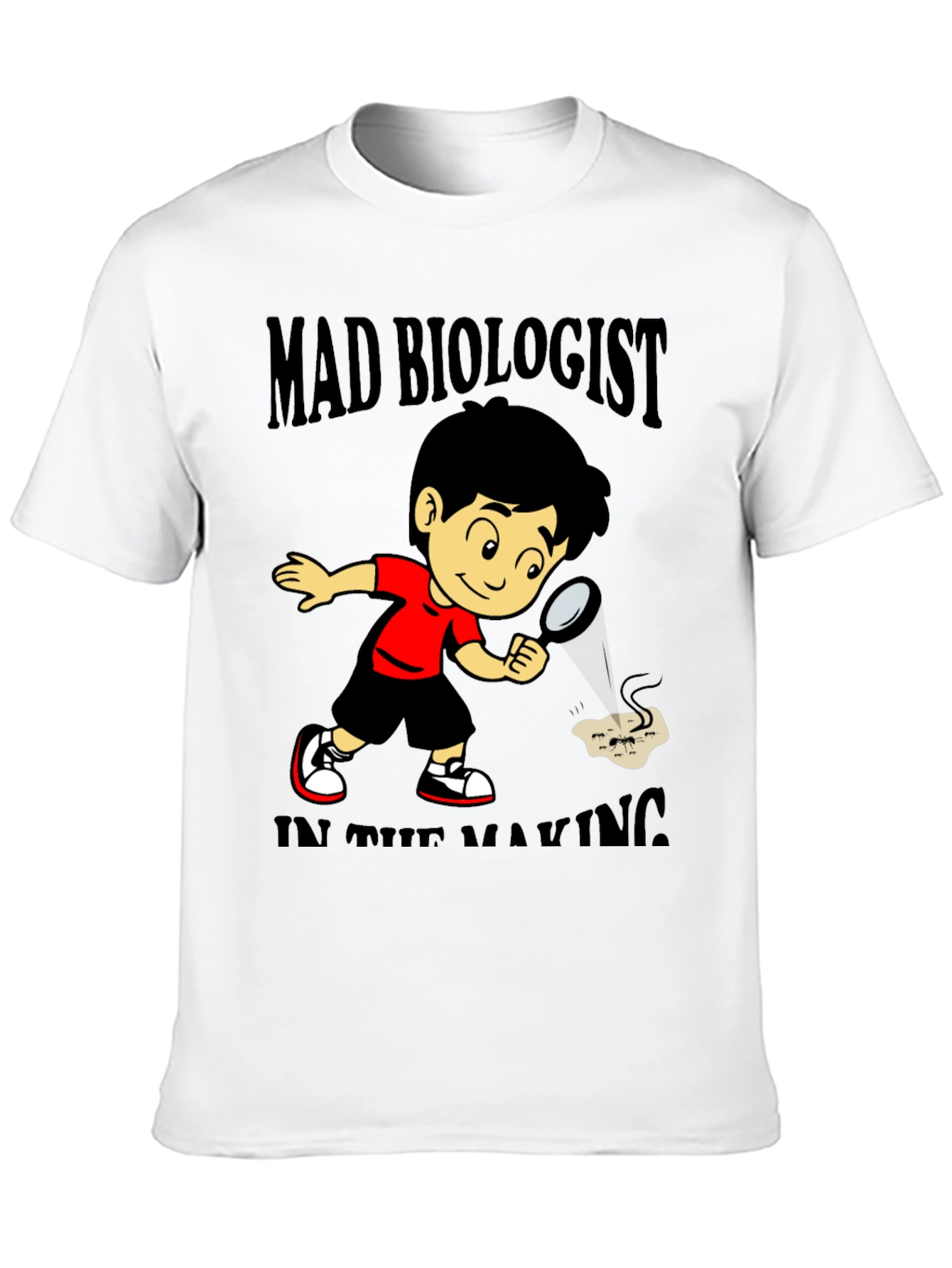Mad Biologist T-Shirt - Science Humor Tee