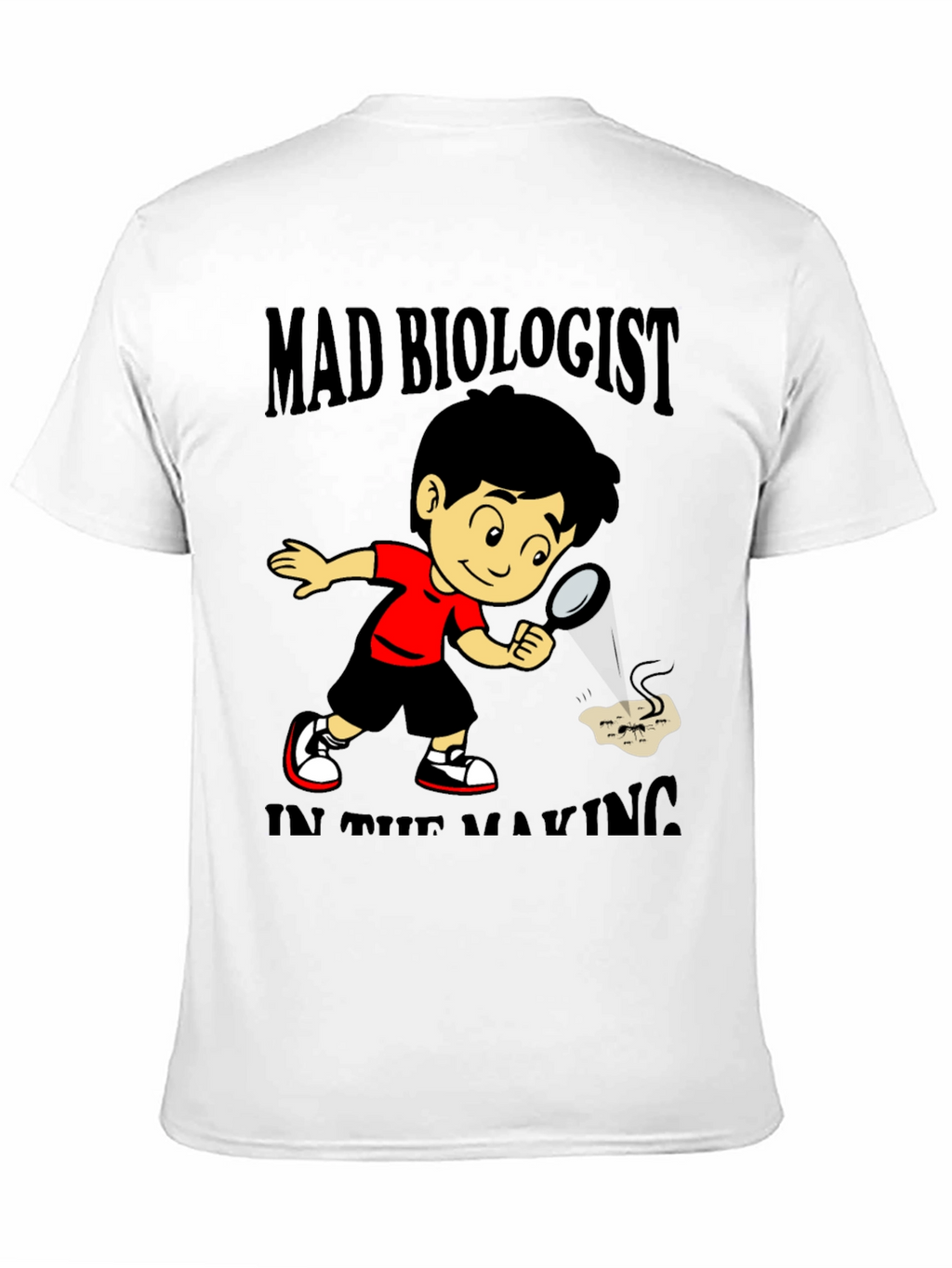 Mad Biologist T-Shirt - Science Humor Tee