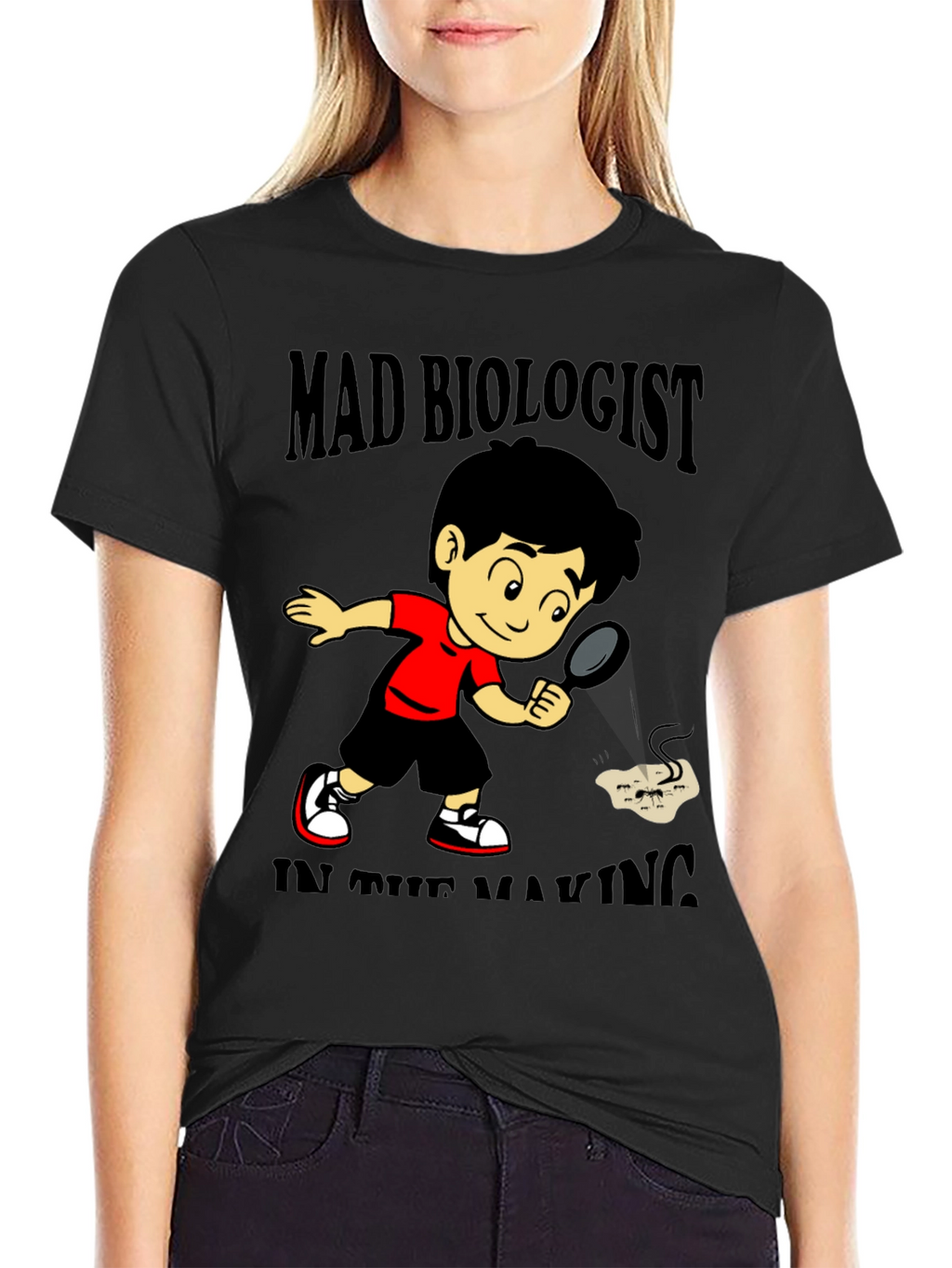 Mad Biologist T-Shirt - Science Humor Tee