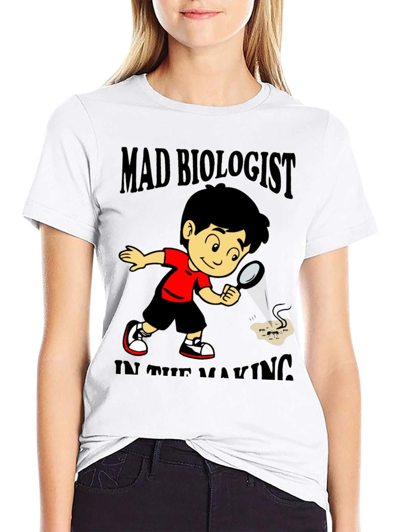 Mad Biologist T-Shirt - Science Humor Tee