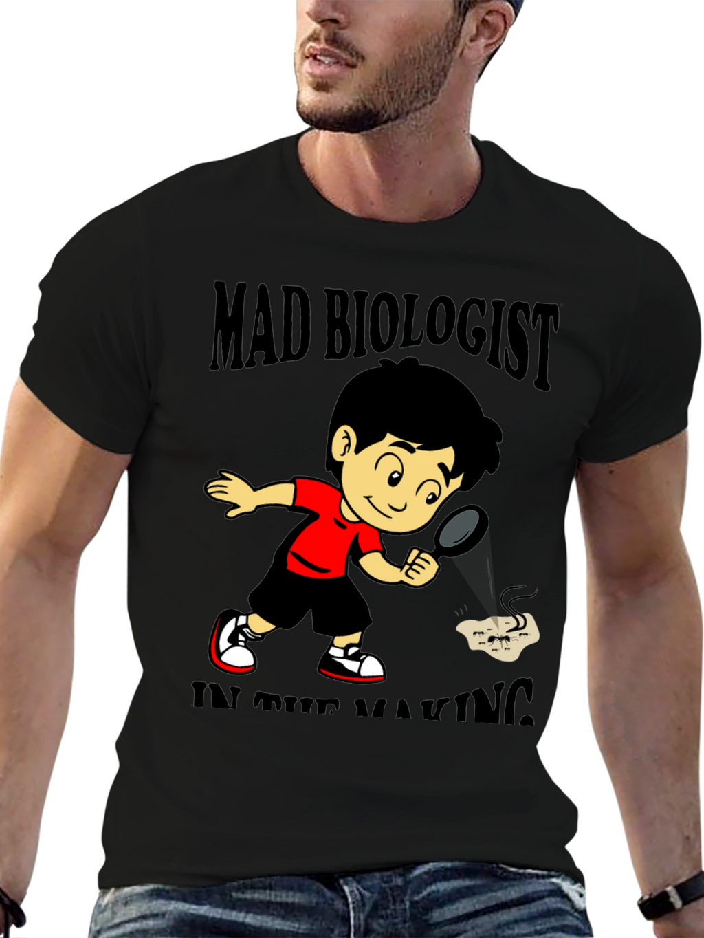 Mad Biologist T-Shirt - Science Humor Tee