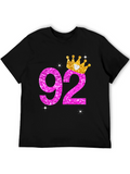 92nd Birthday Crown T-Shirt