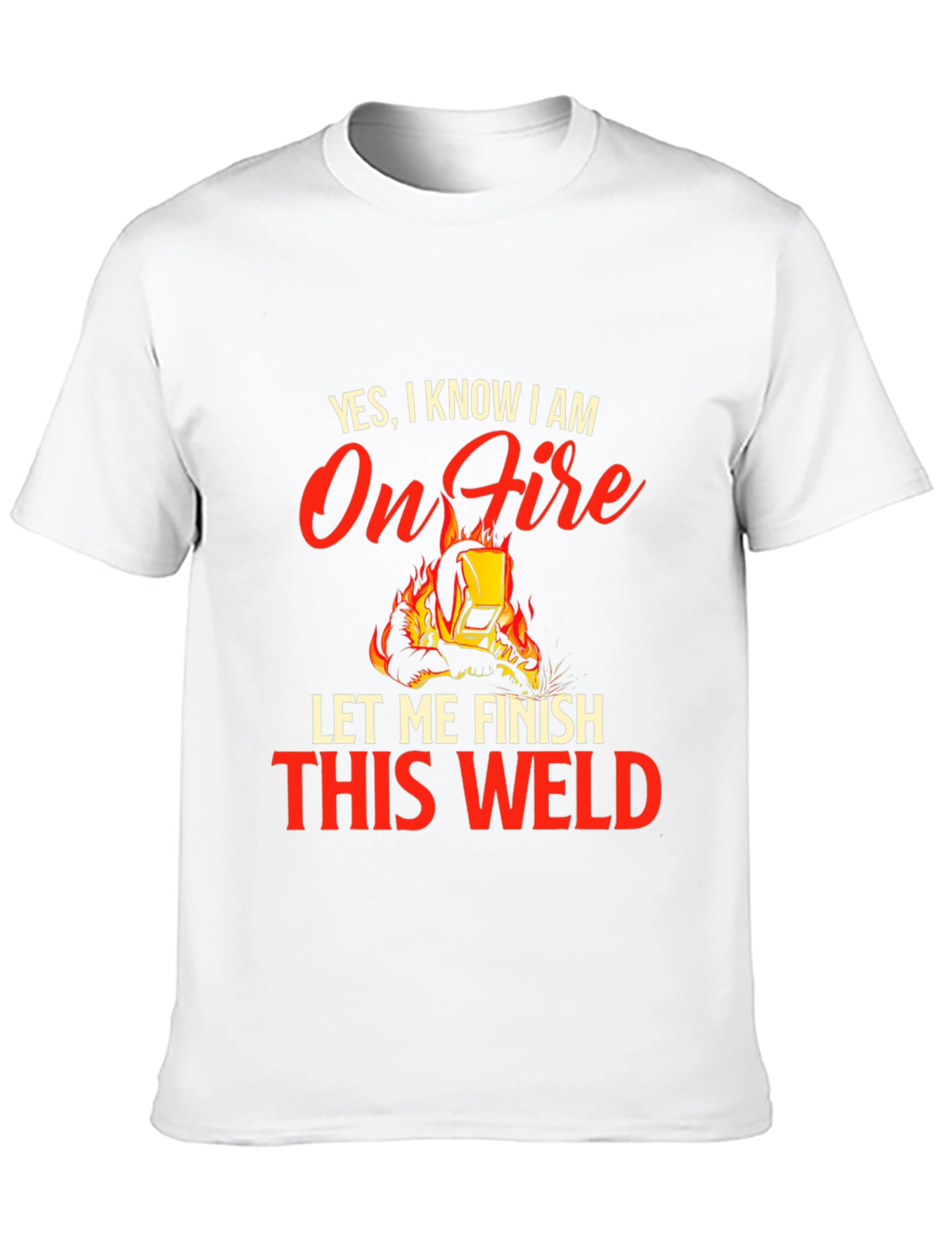 On Fire Welder T-Shirt