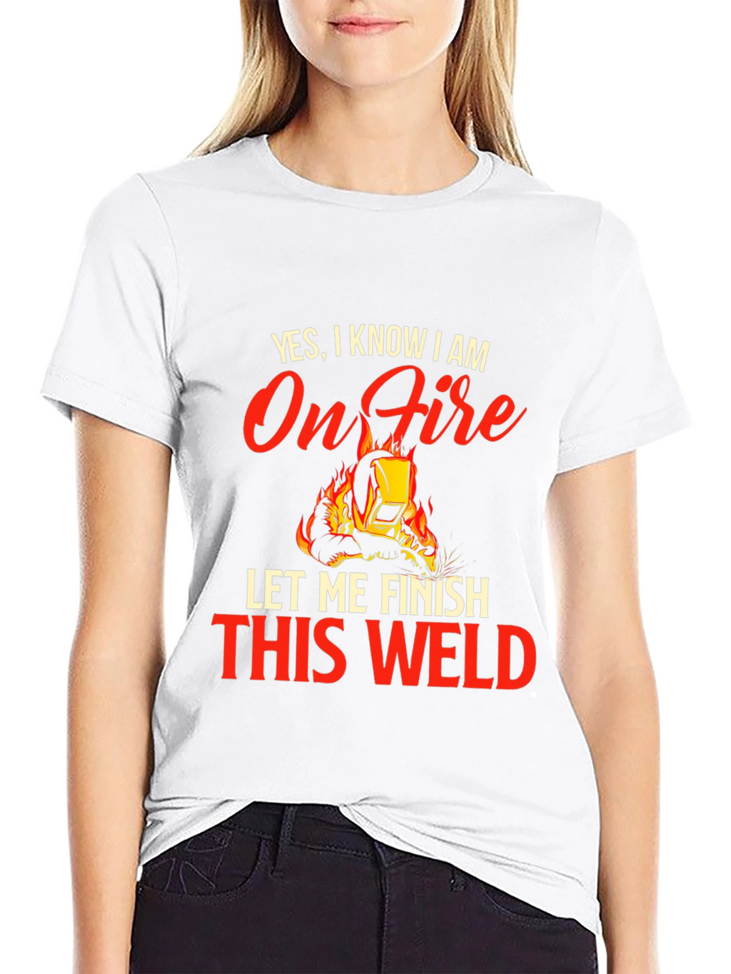 On Fire Welder T-Shirt